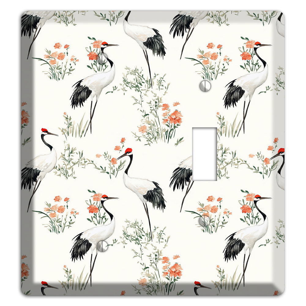 Coral Meadow Flight Blank / Toggle Wallplate