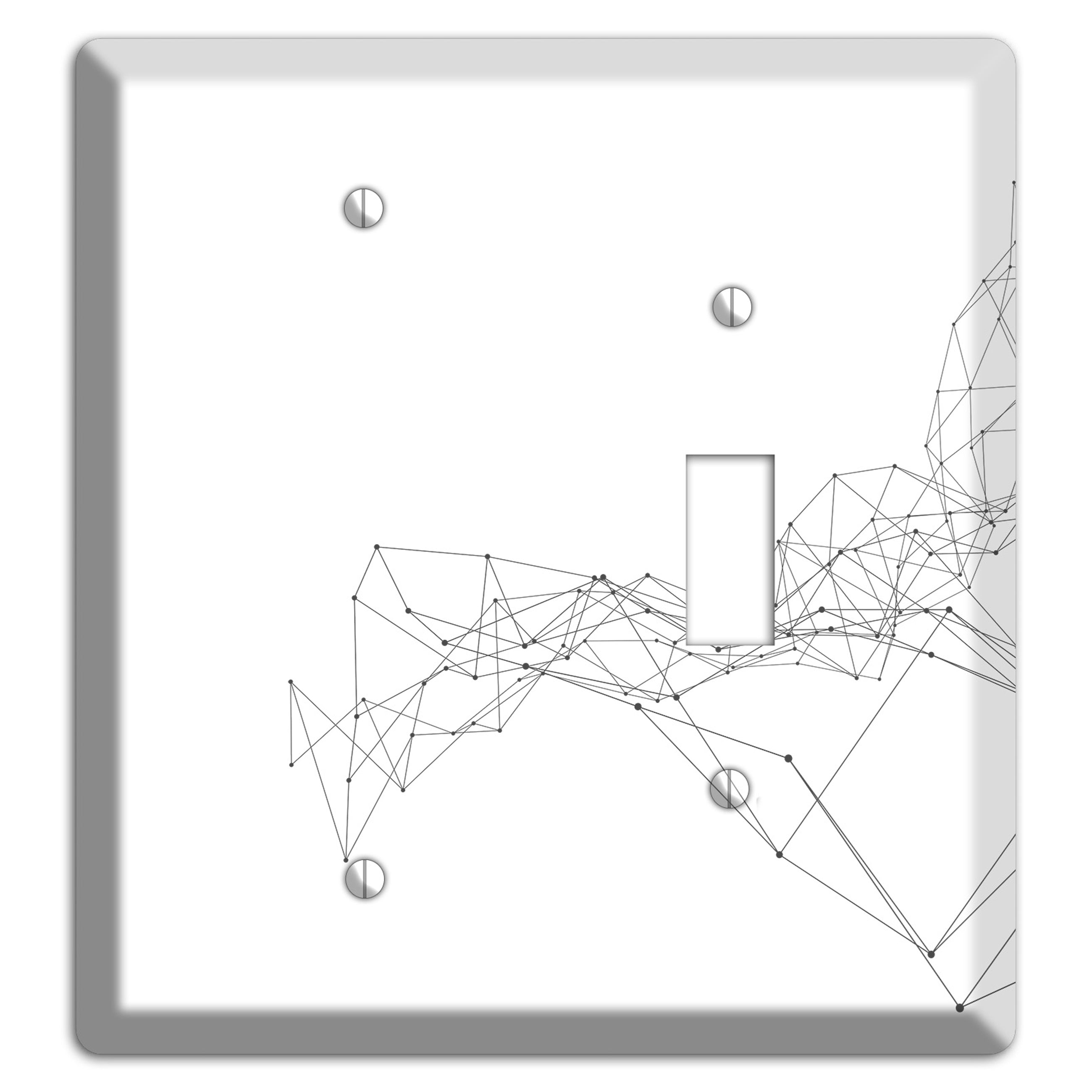 Emergent Mesh Theory Blank / Toggle Wallplate