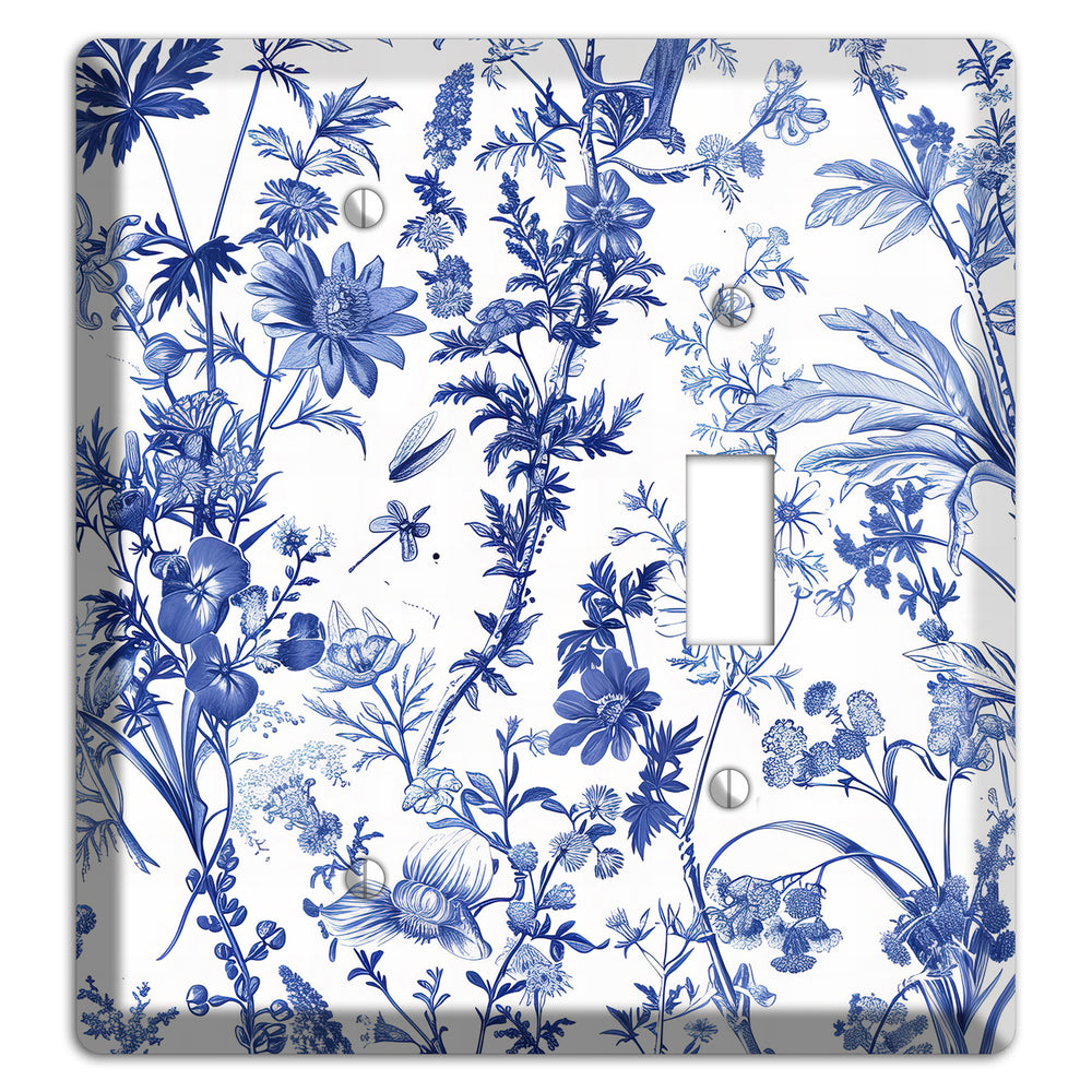Wildflower Ink Study Blank / Toggle Wallplate