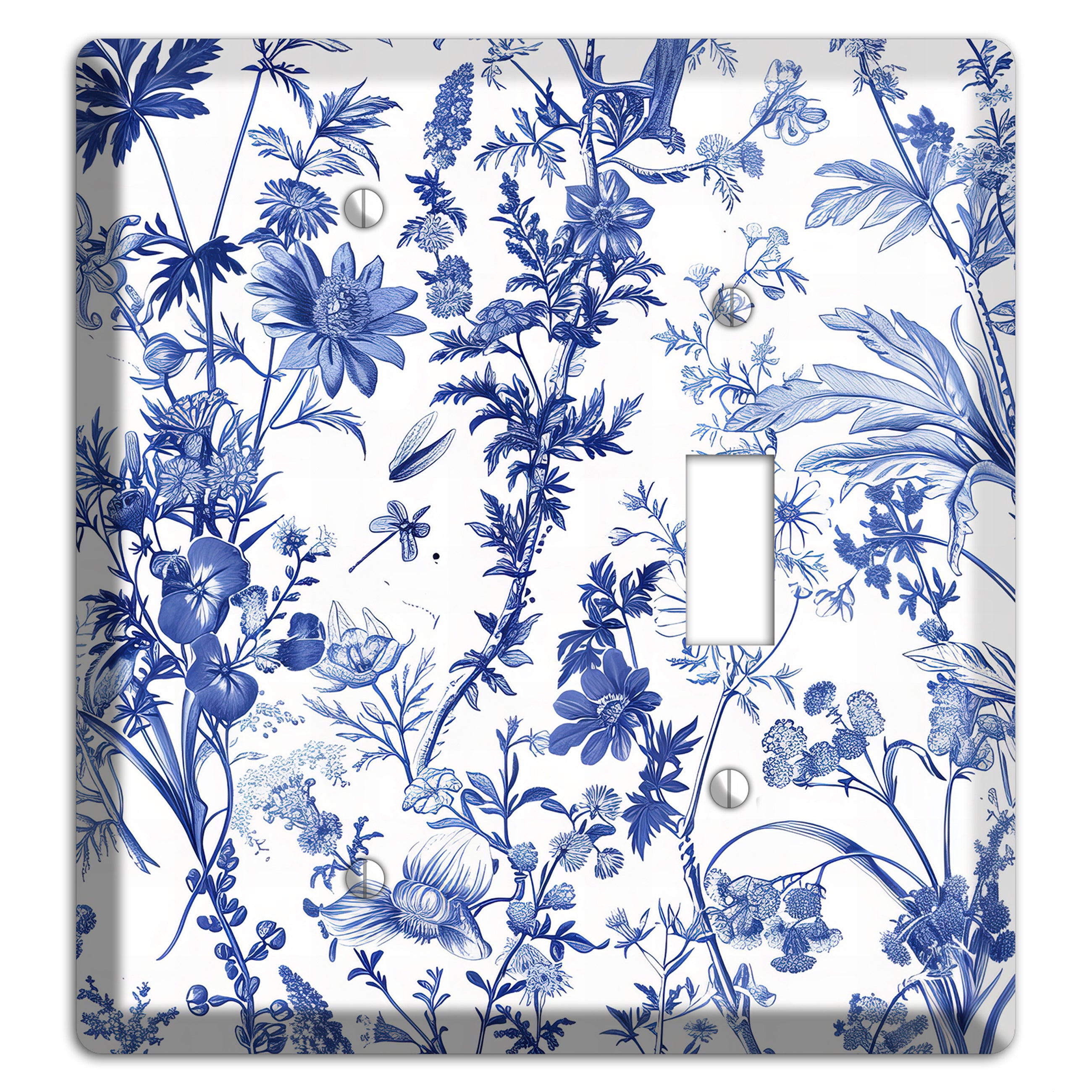 Wildflower Ink Study Blank / Toggle Wallplate