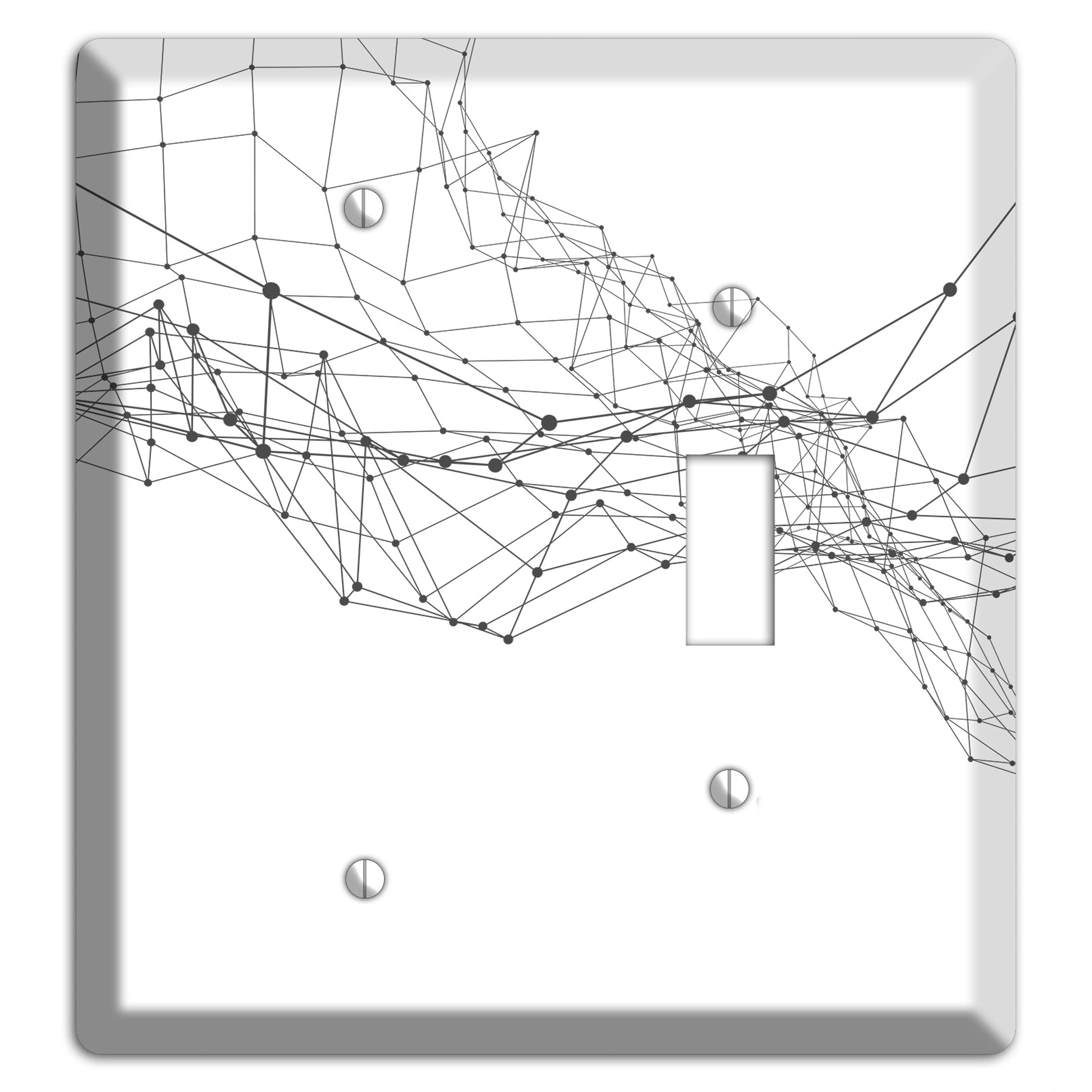 Drift Network Collapse Blank / Toggle Wallplate
