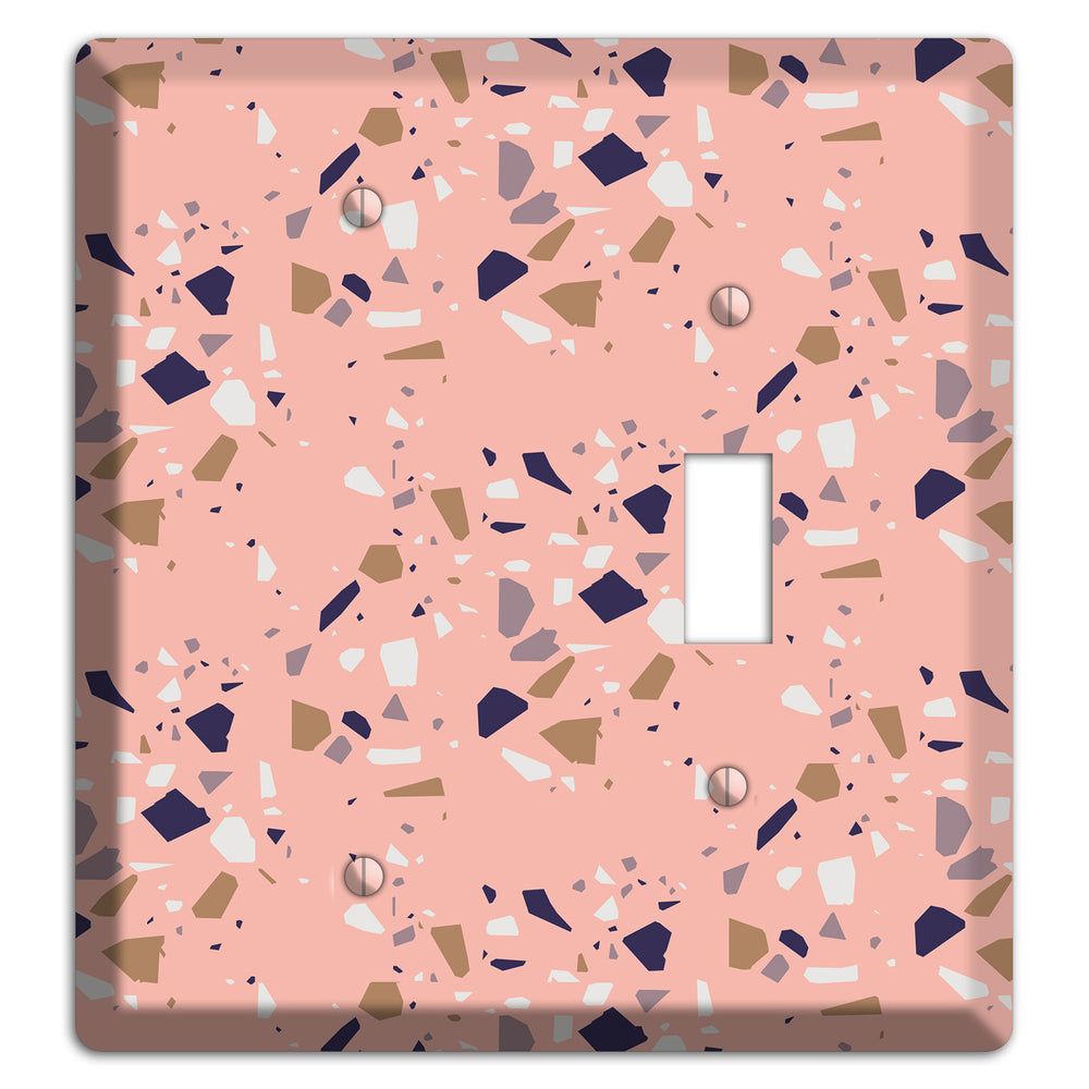 Blush Quarry Blank / Toggle Wallplate