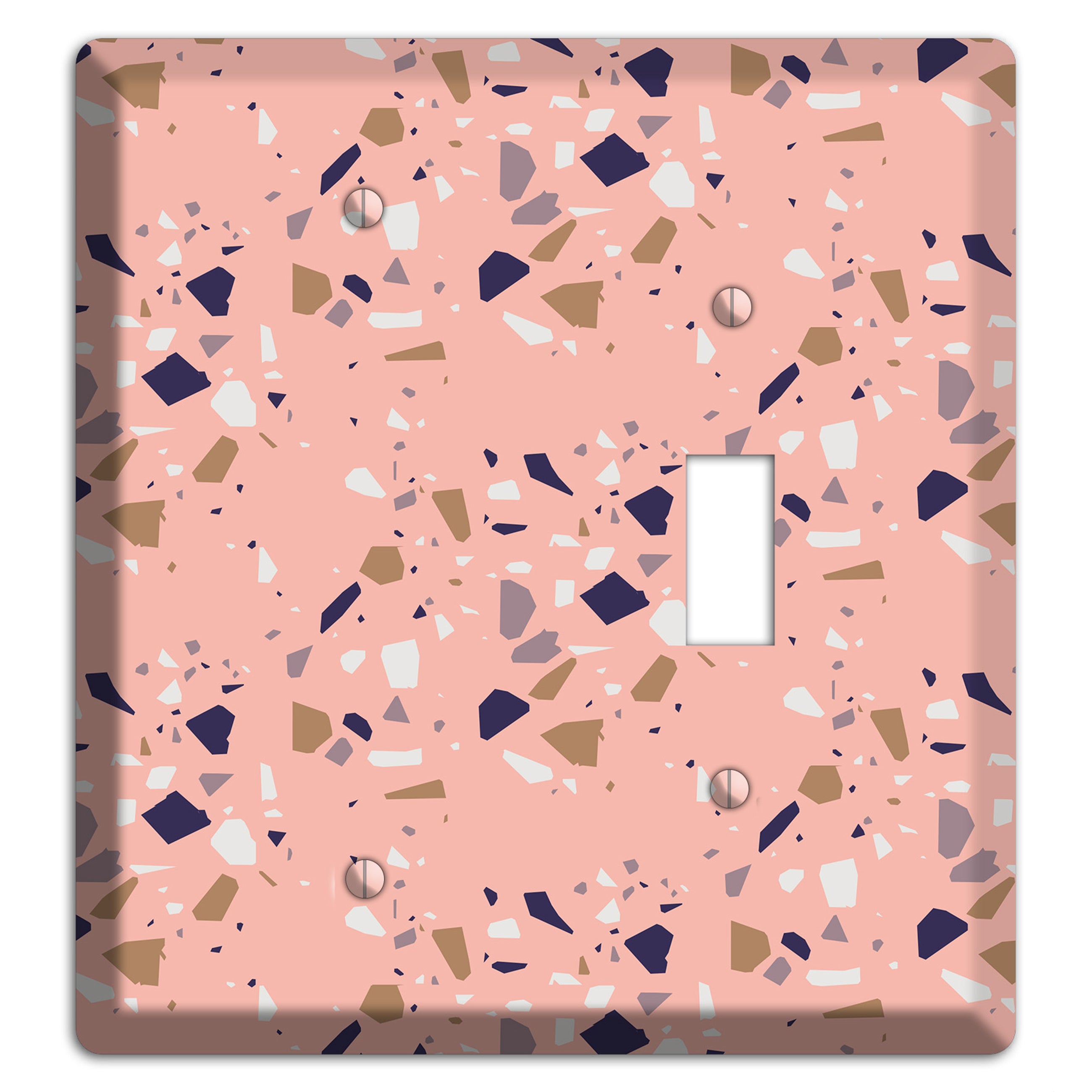 Blush Quarry Blank / Toggle Wallplate