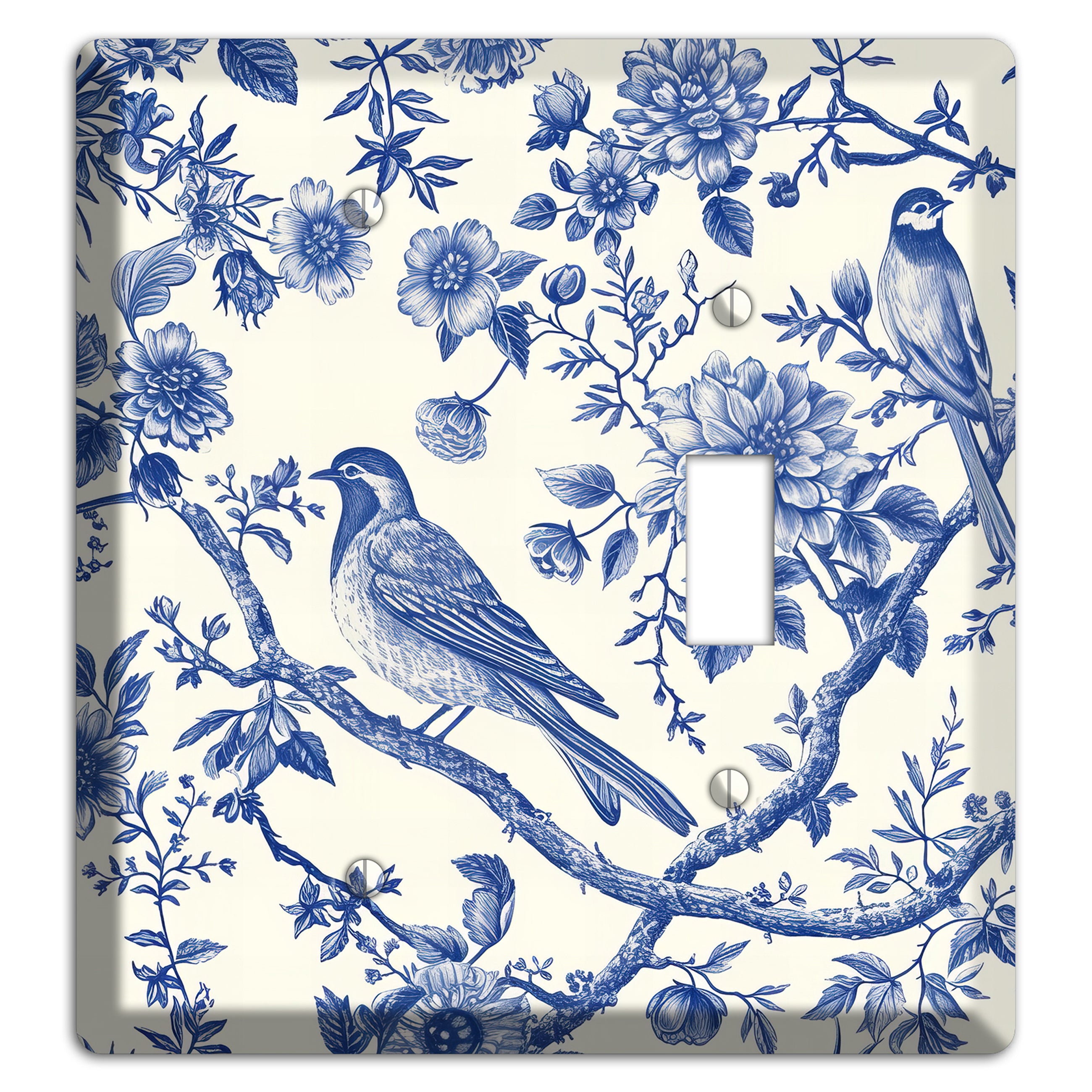 Willow Song Garden Blank / Toggle Wallplate
