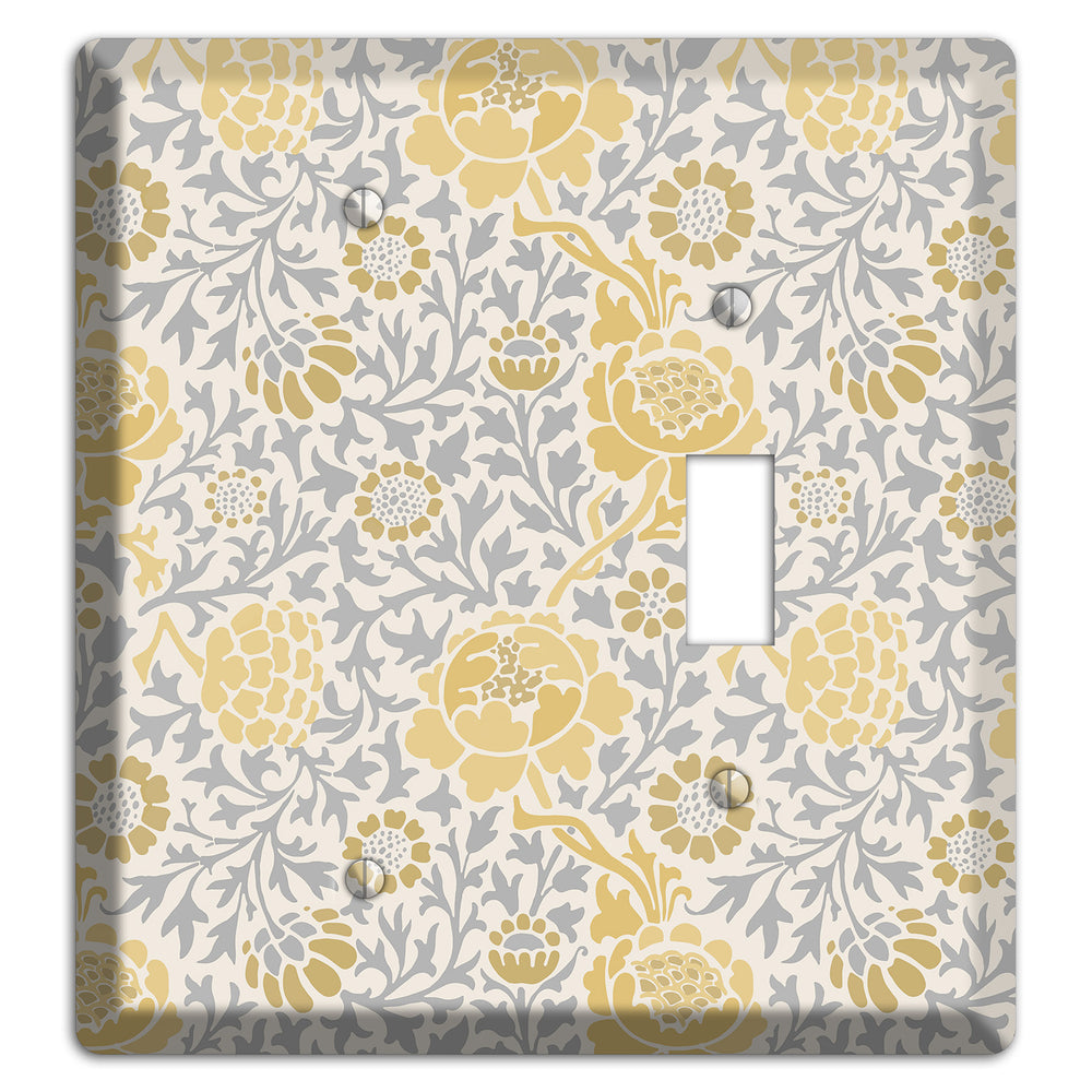 Dandelion Charm Blank / Toggle Wallplate