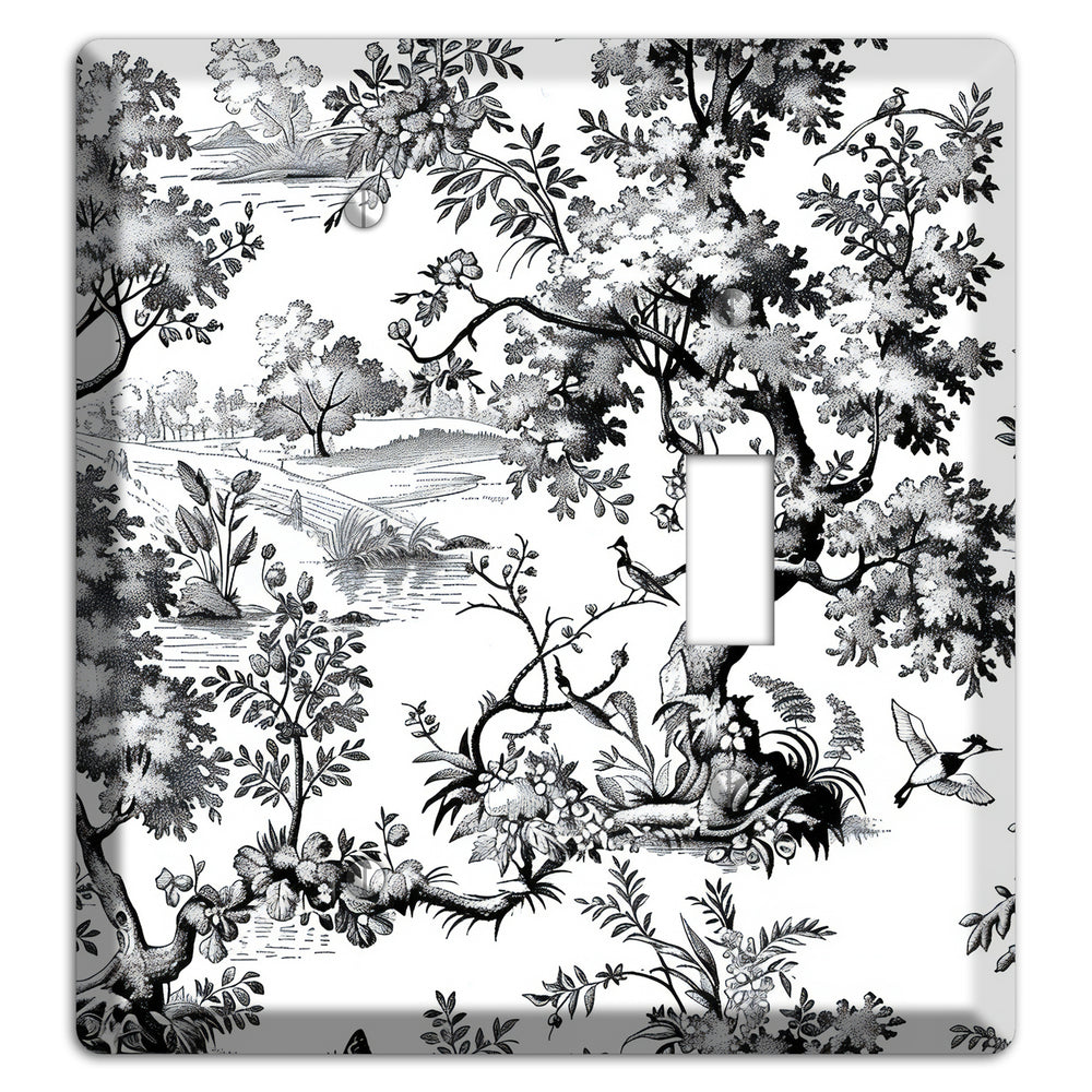 Pastoral Ink Reverie Blank / Toggle Wallplate
