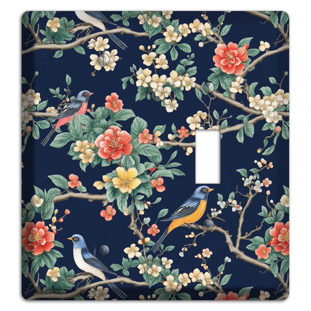 Songbirds & Blossoms Blank / Toggle Wallplate