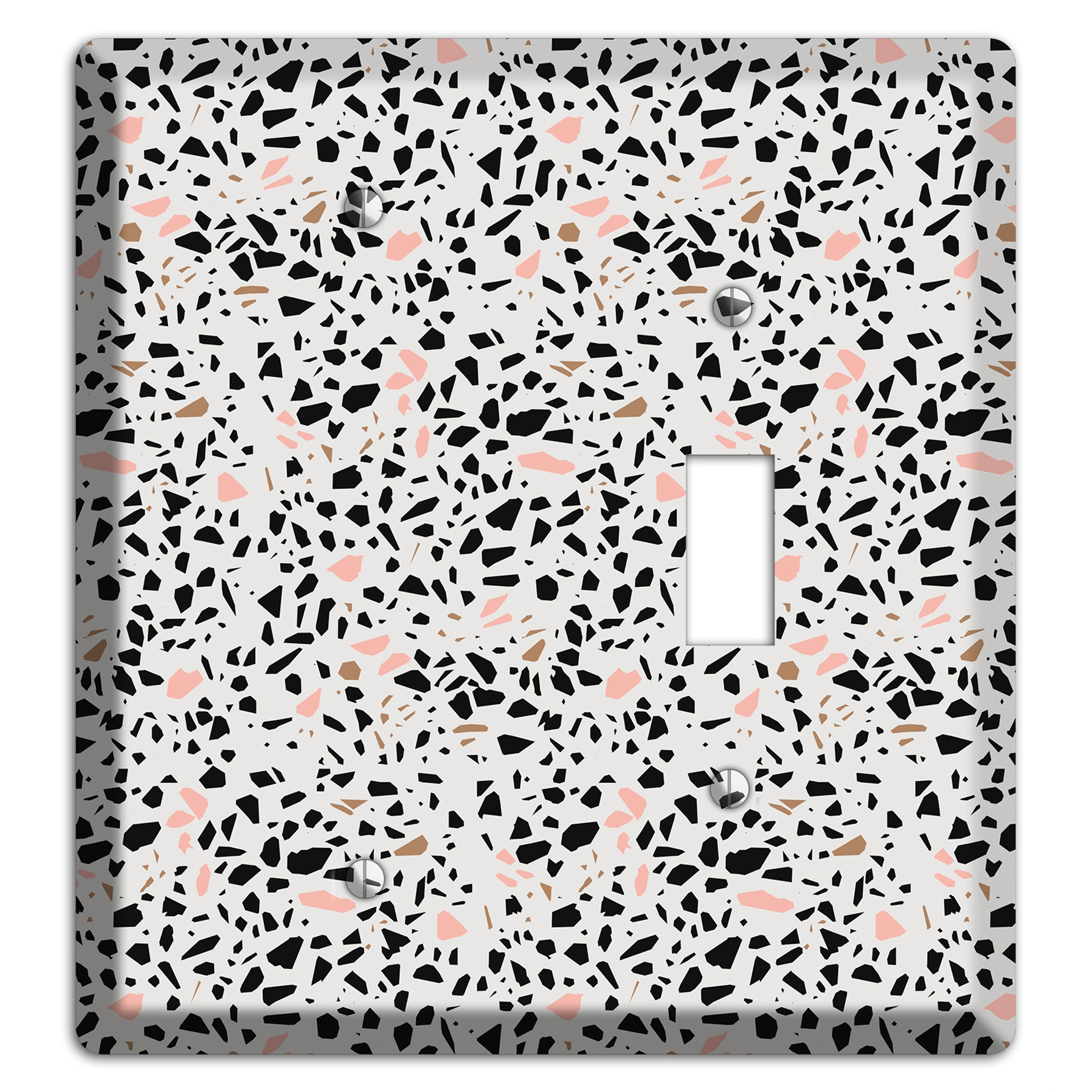 Monochrome Mix Blank / Toggle Wallplate
