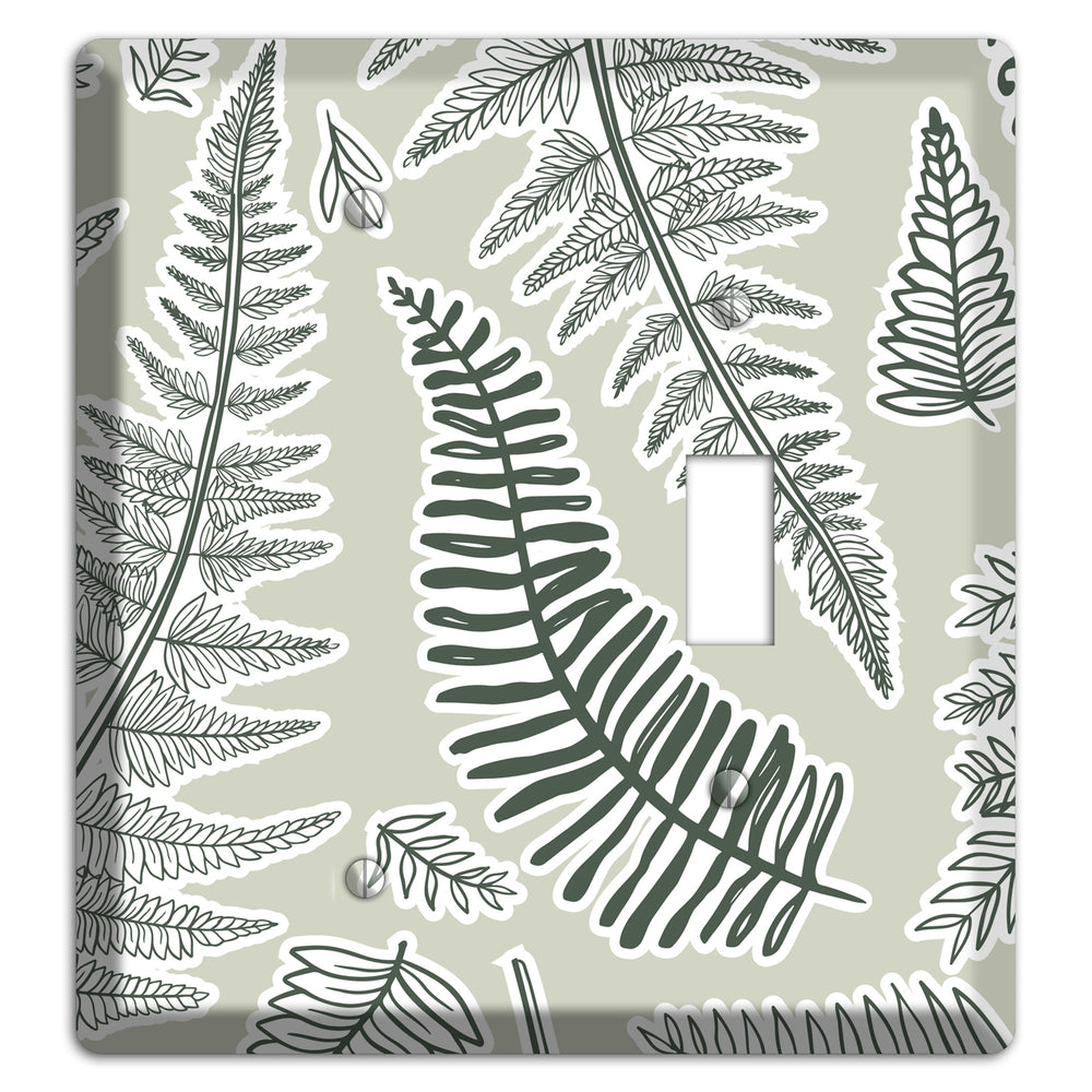 Forest Floor Scatter Blank / Toggle Wallplate