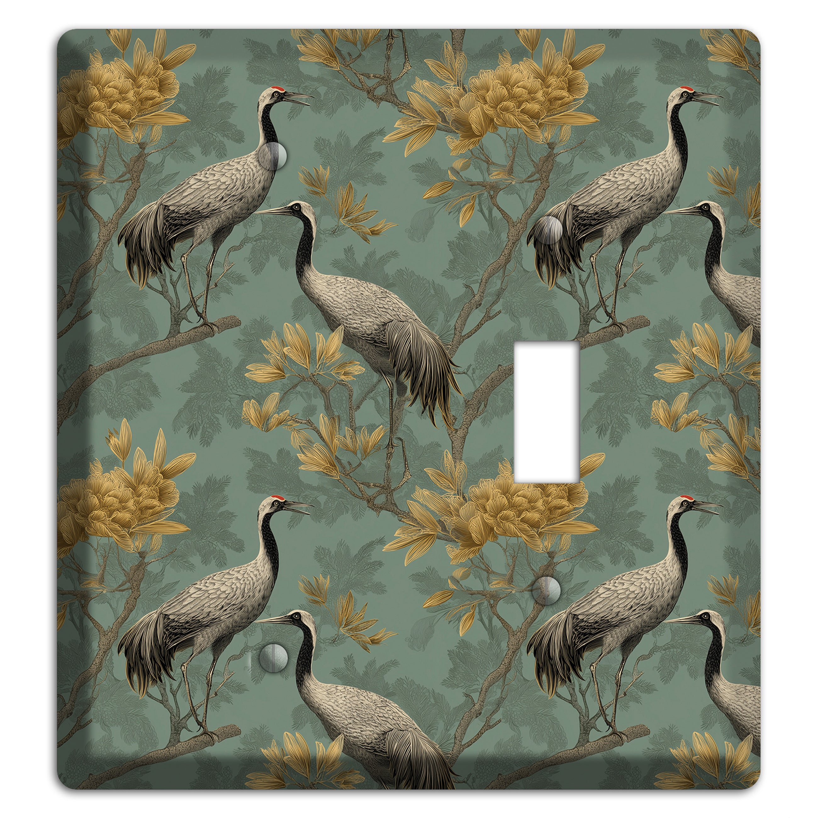 Sage Garden Vigil Blank / Toggle Wallplate