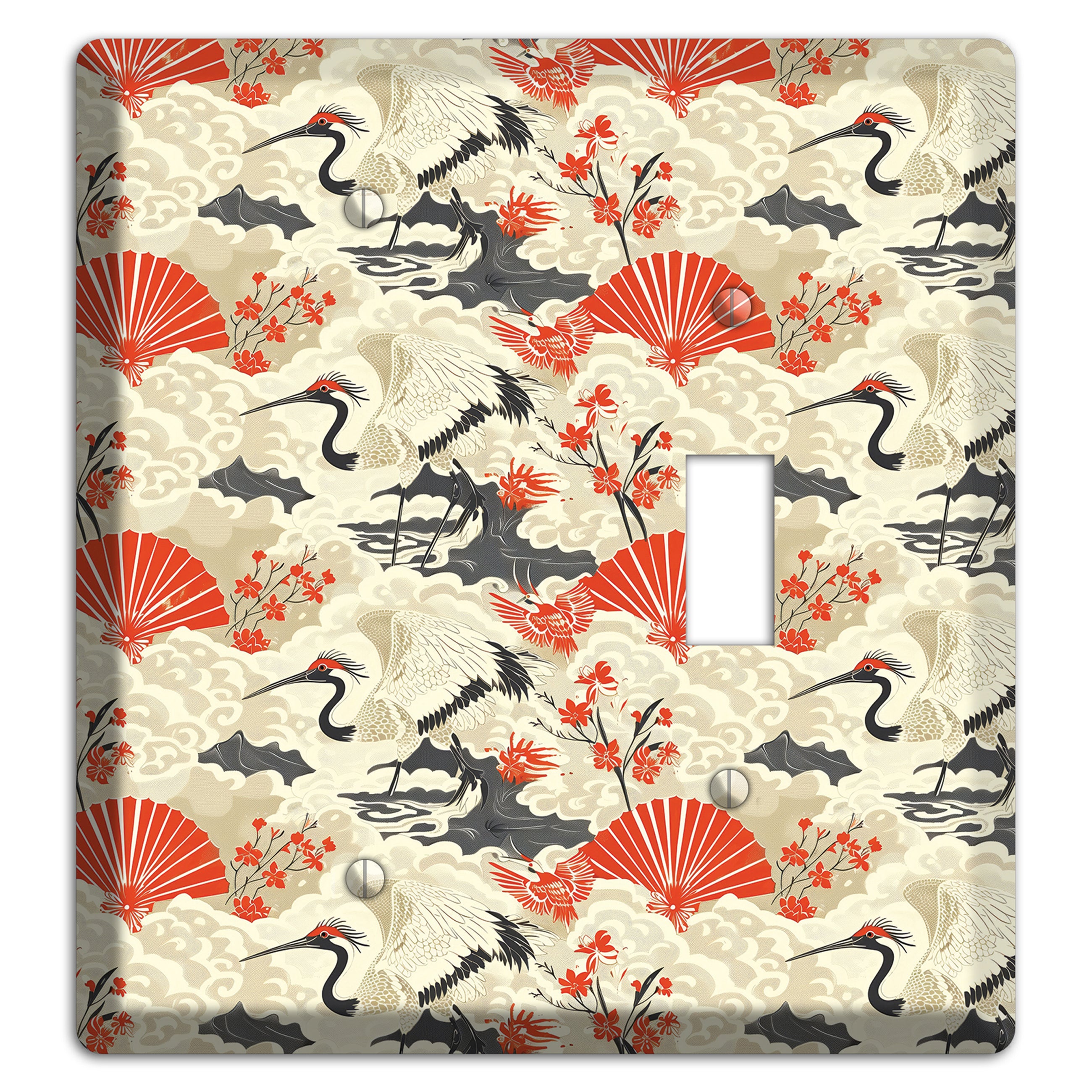Vermillion Mist Reverie Blank / Toggle Wallplate