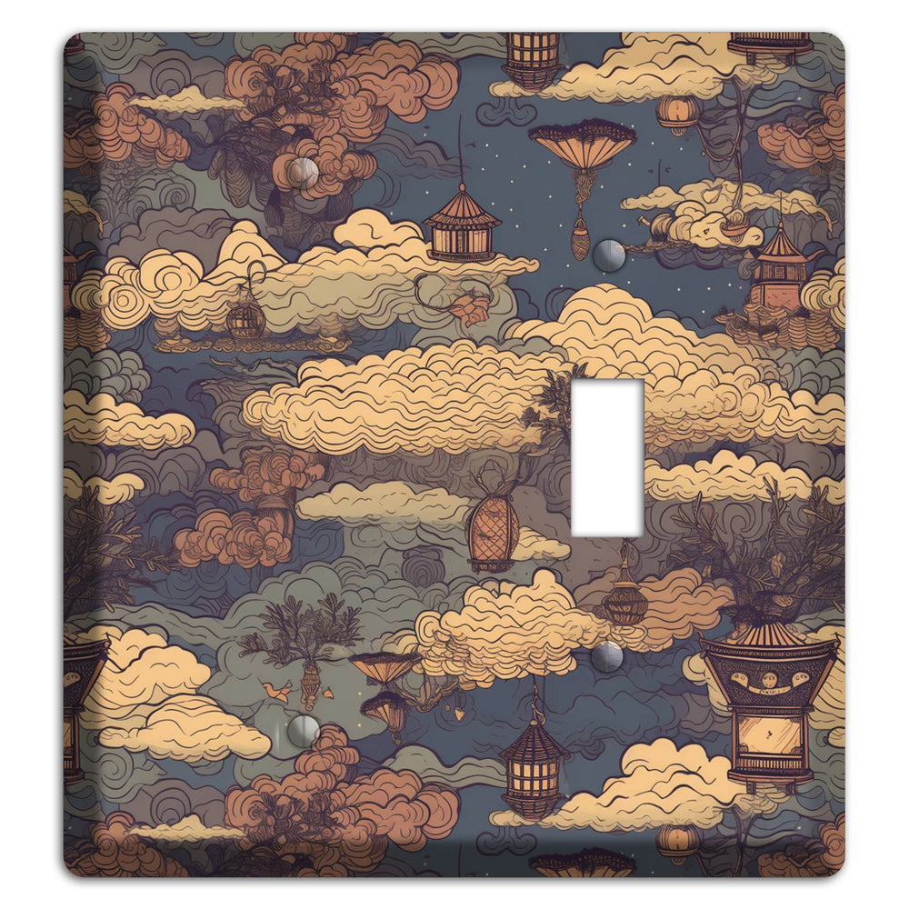 Lantern Sky Realm Blank / Toggle Wallplate