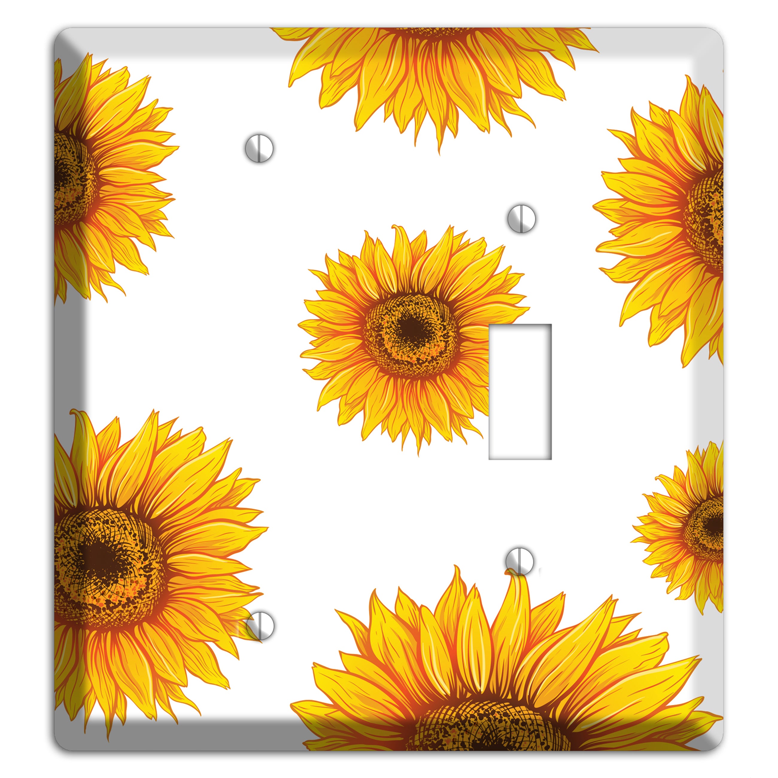 Solar Bloom Scatter Blank / Toggle Wallplate