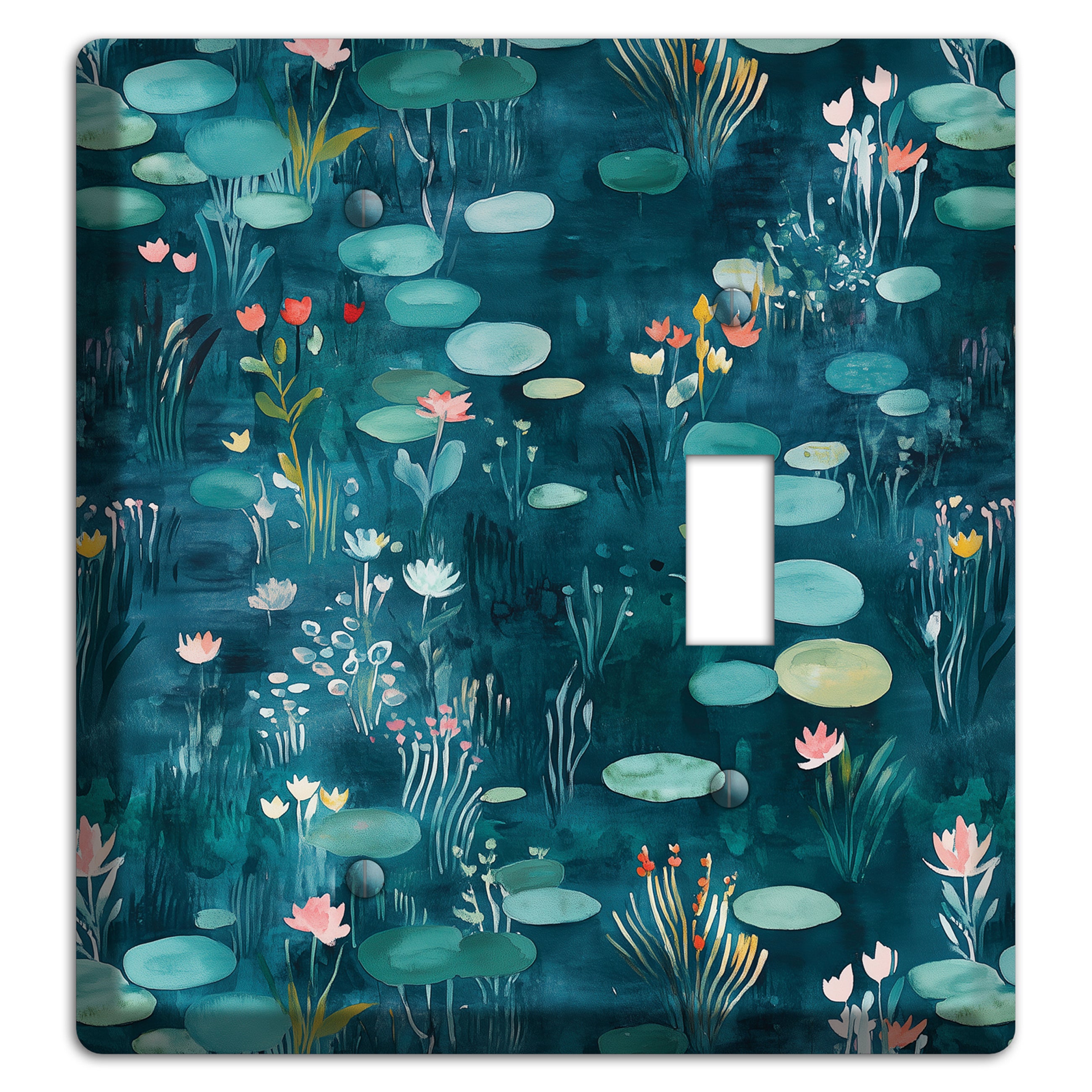 Lily Pond Reverie Blank / Toggle Wallplate