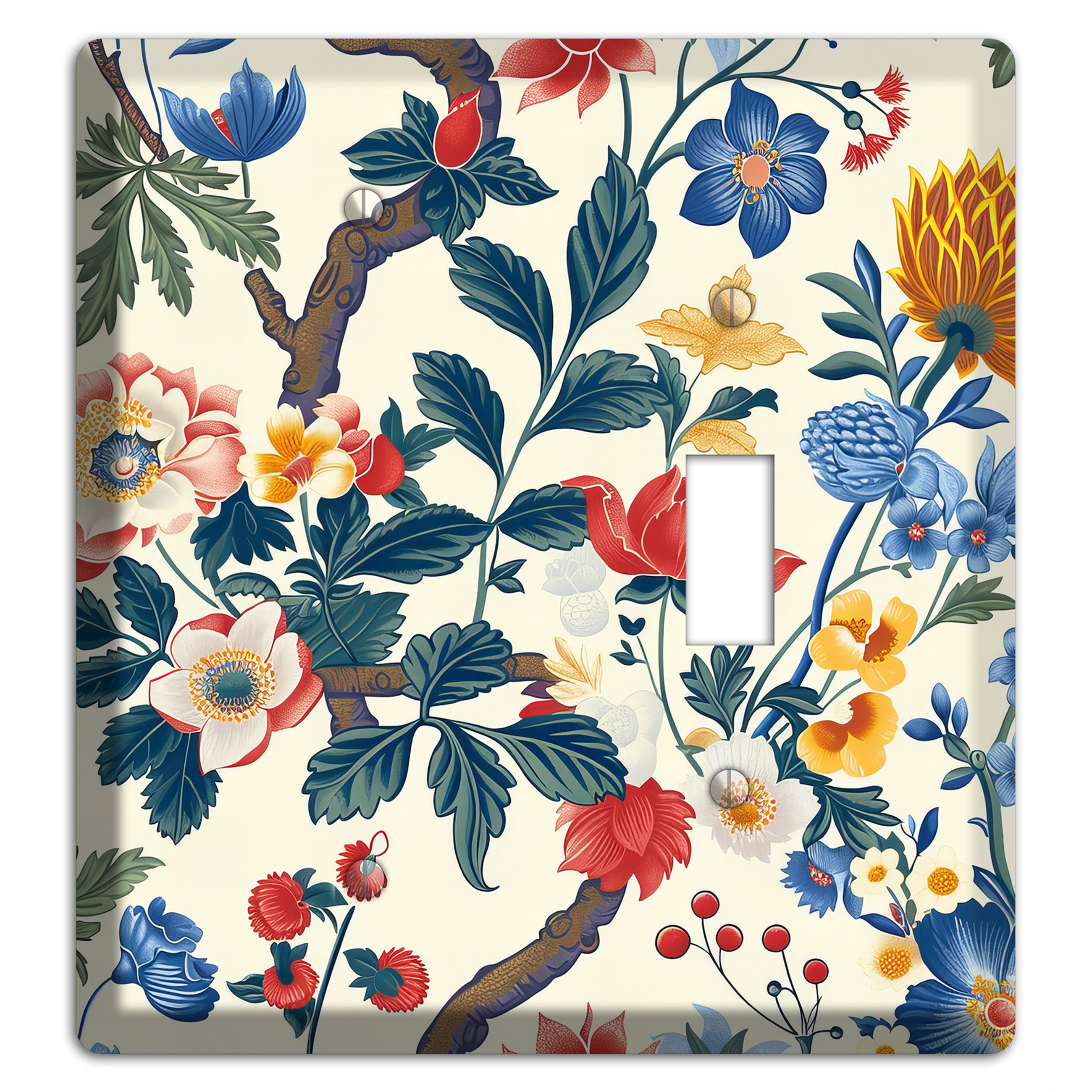 Cottage Garden Reverie Blank / Toggle Wallplate