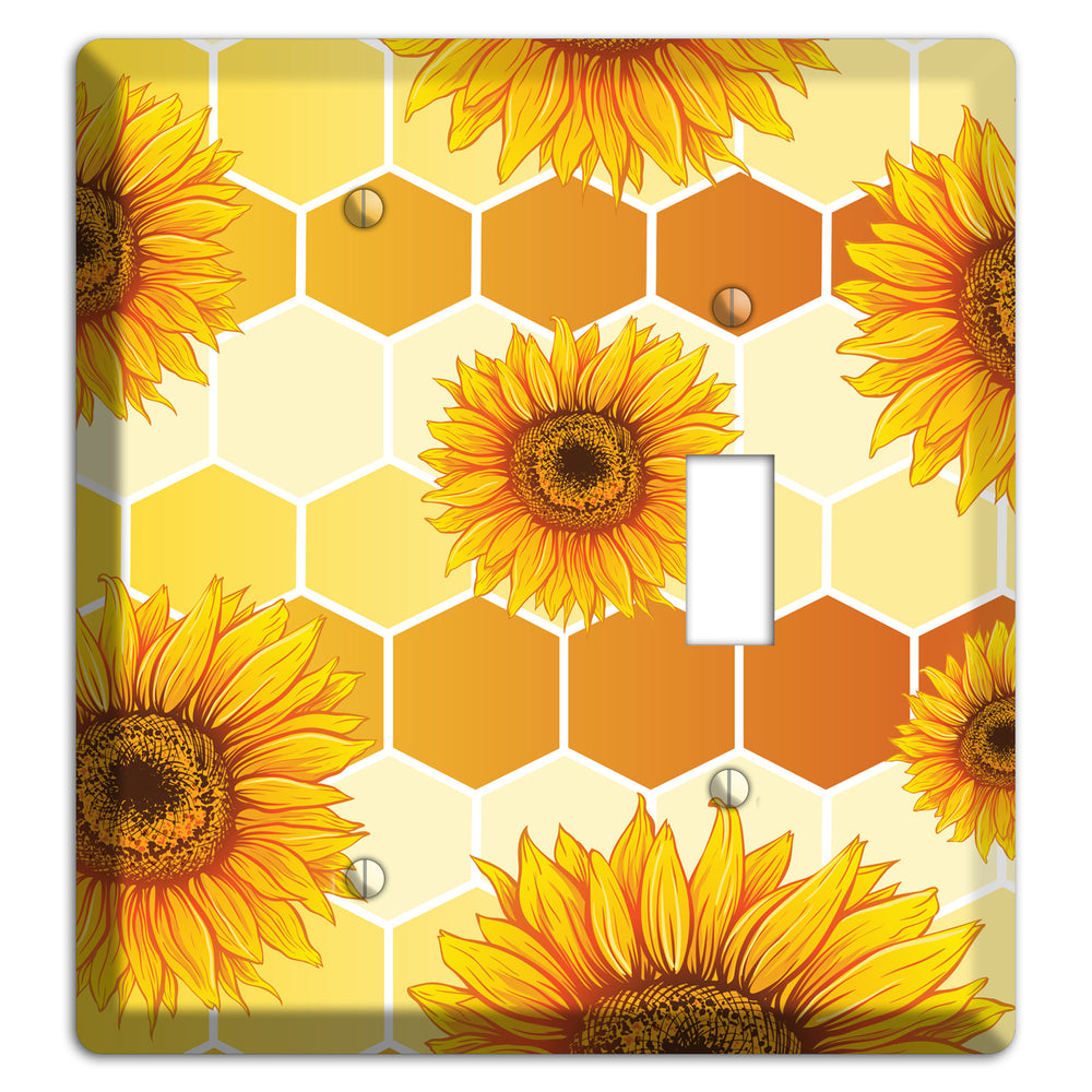 Honeycomb Solstice Blank / Toggle Wallplate