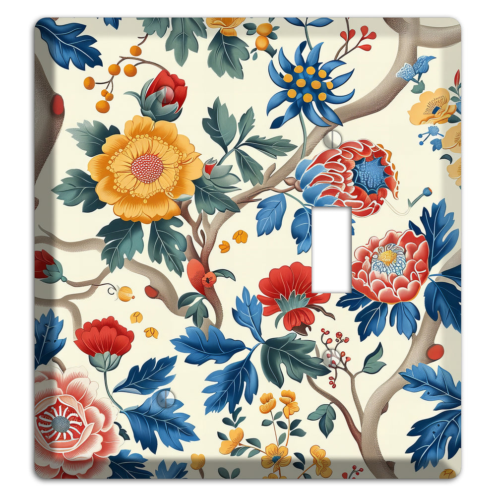 Tangled Bower Fête Blank / Toggle Wallplate