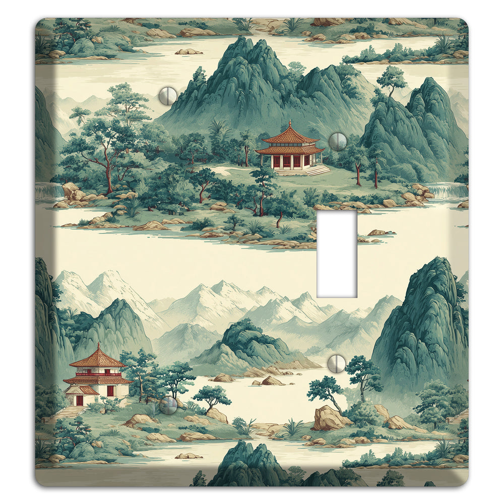 Mist & Pavilion Blank / Toggle Wallplate