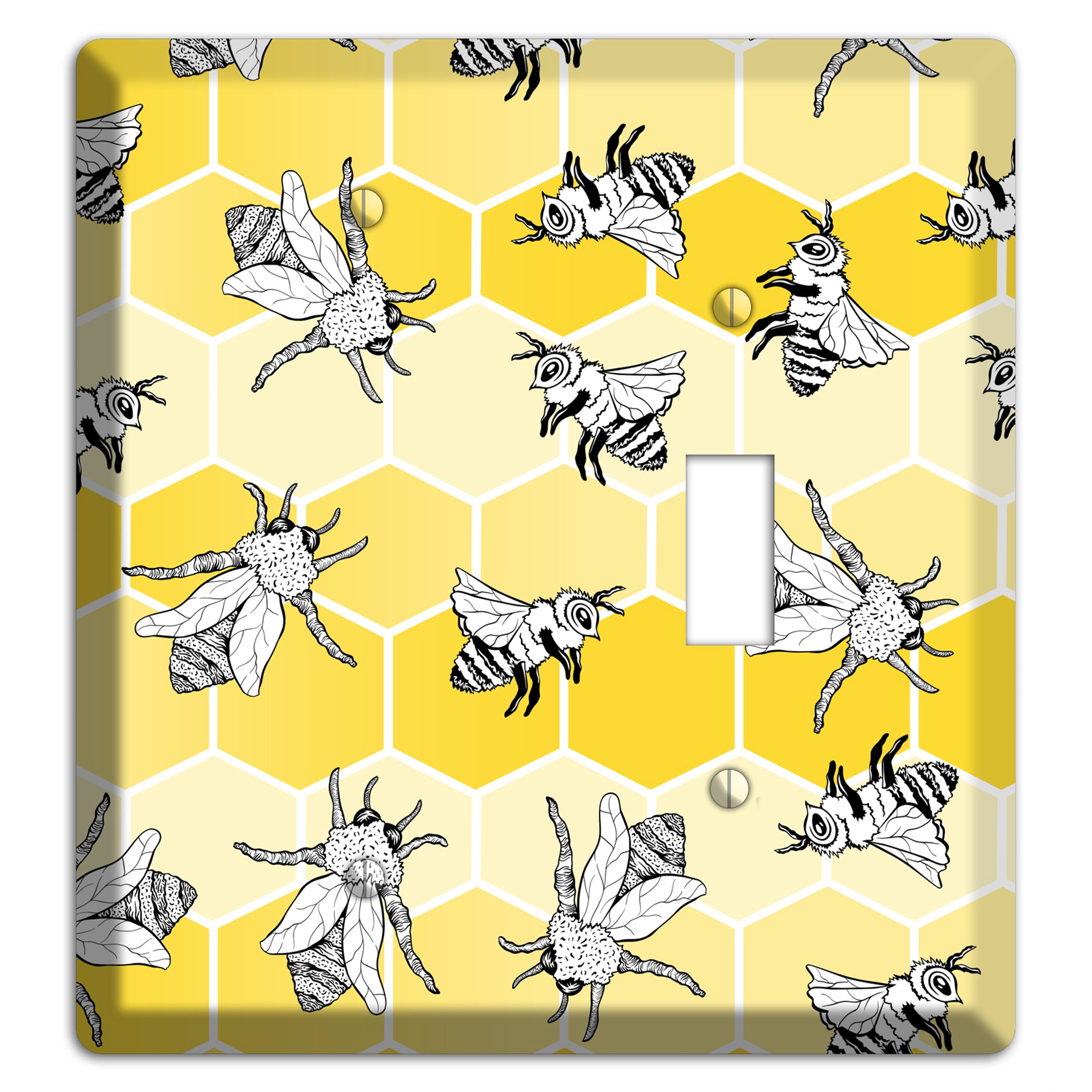 Hive Mind Scatter Blank / Toggle Wallplate