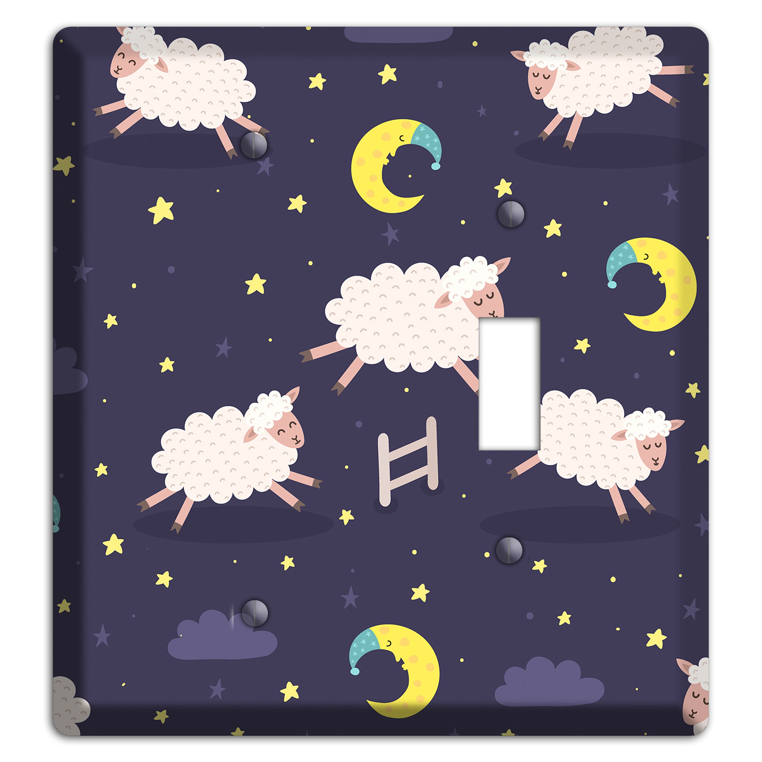 Counting Sheep Blank / Toggle Wallplate