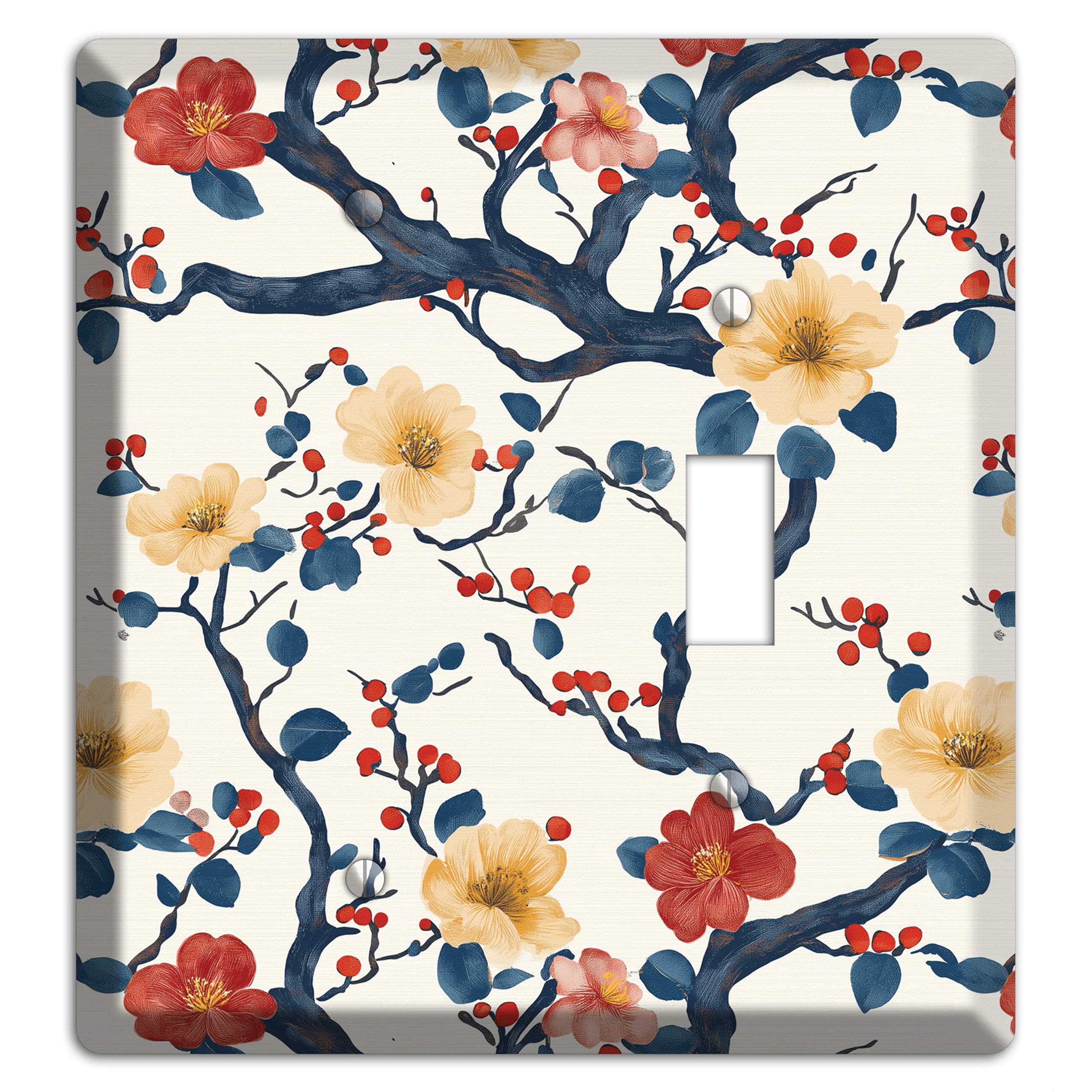 Berry Branch Reverie Blank / Toggle Wallplate