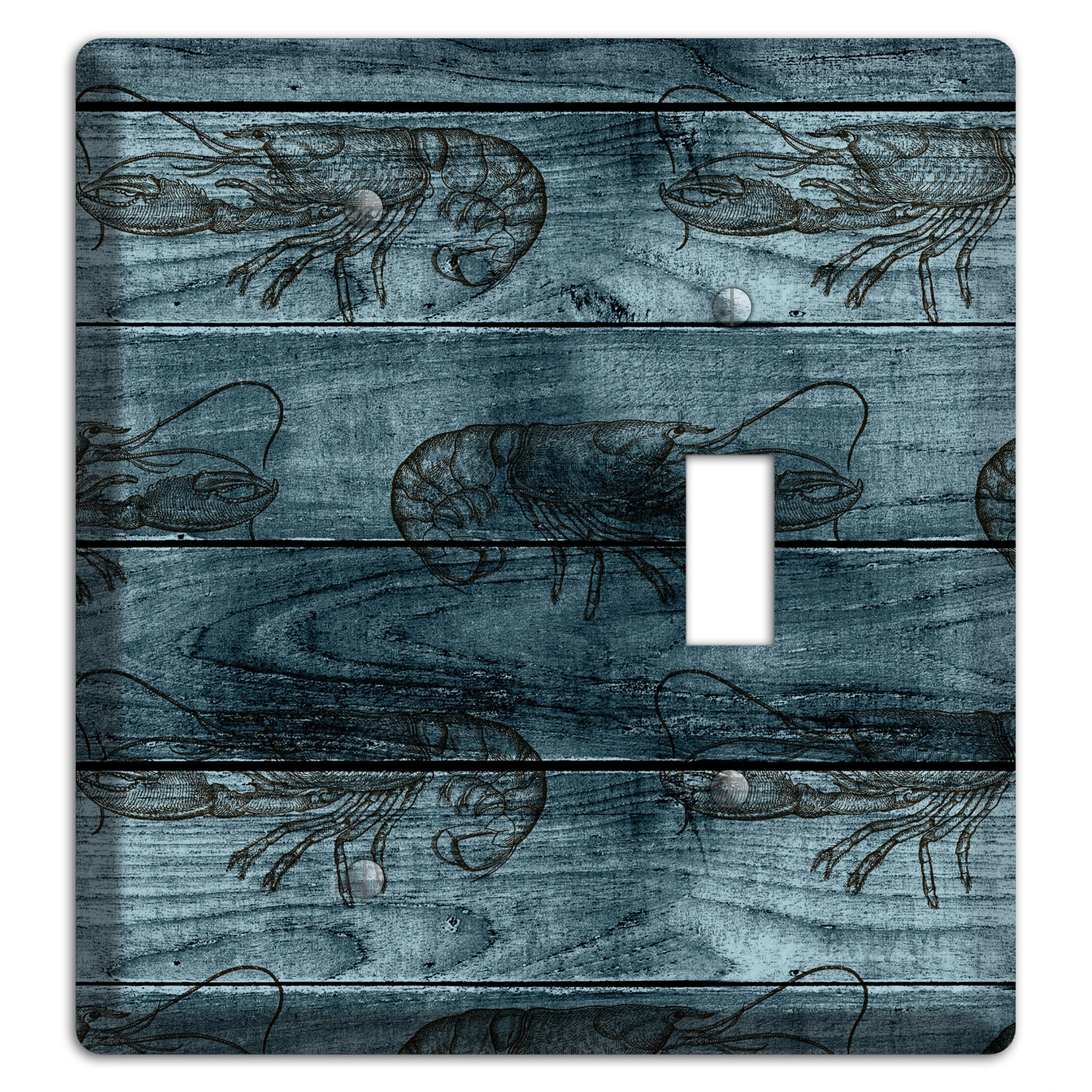 Lobster Ledger Blank / Toggle Wallplate