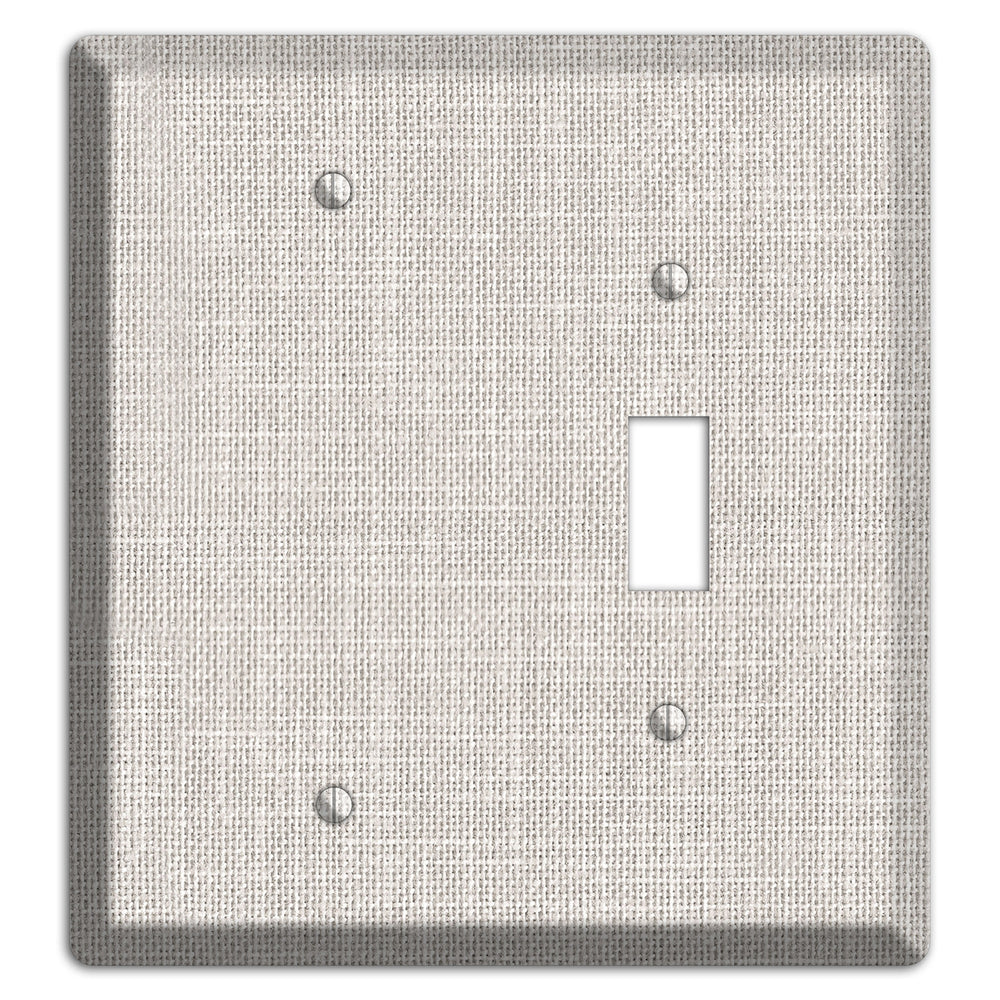 Linen Drift Blank / Toggle Wallplate