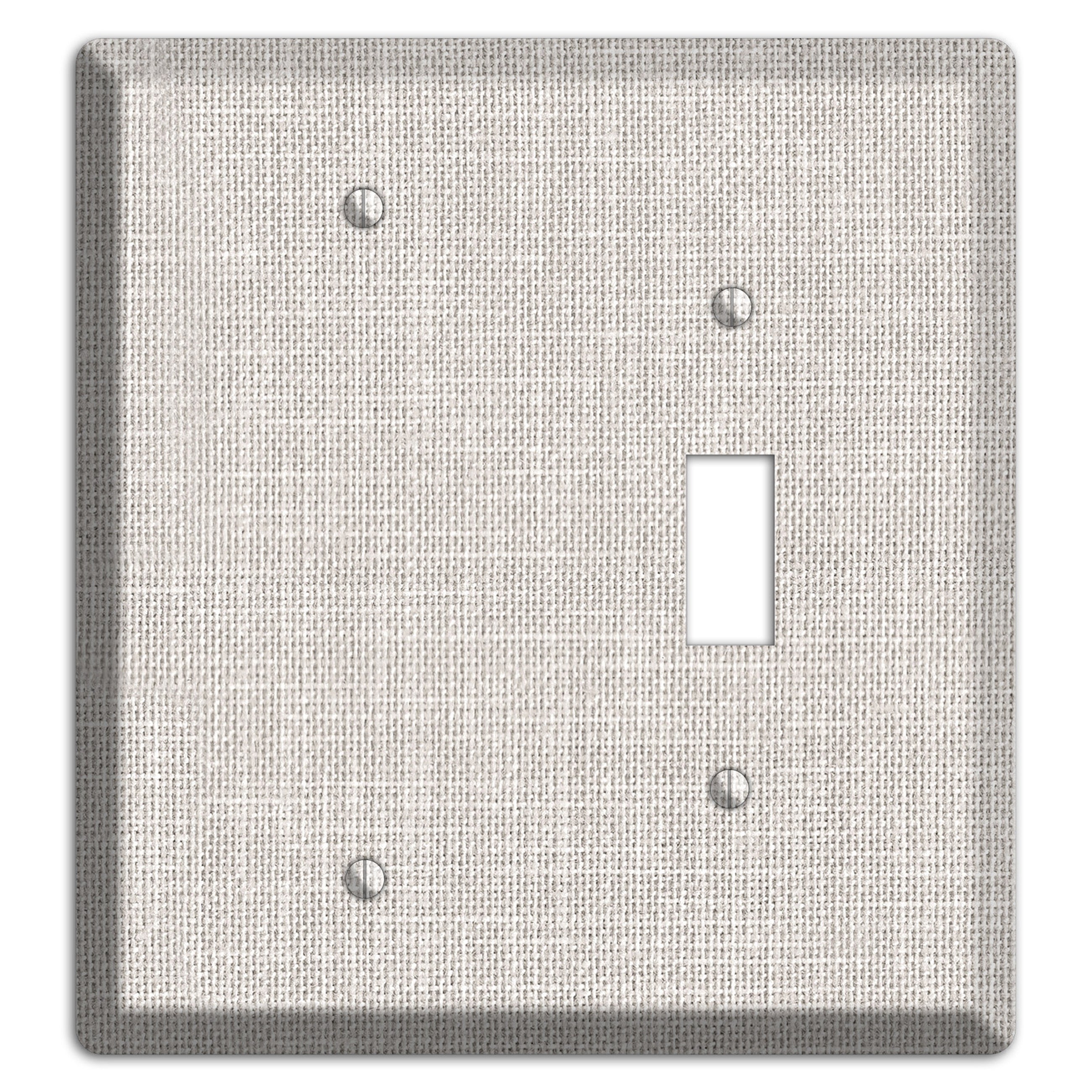 Linen Drift Blank / Toggle Wallplate