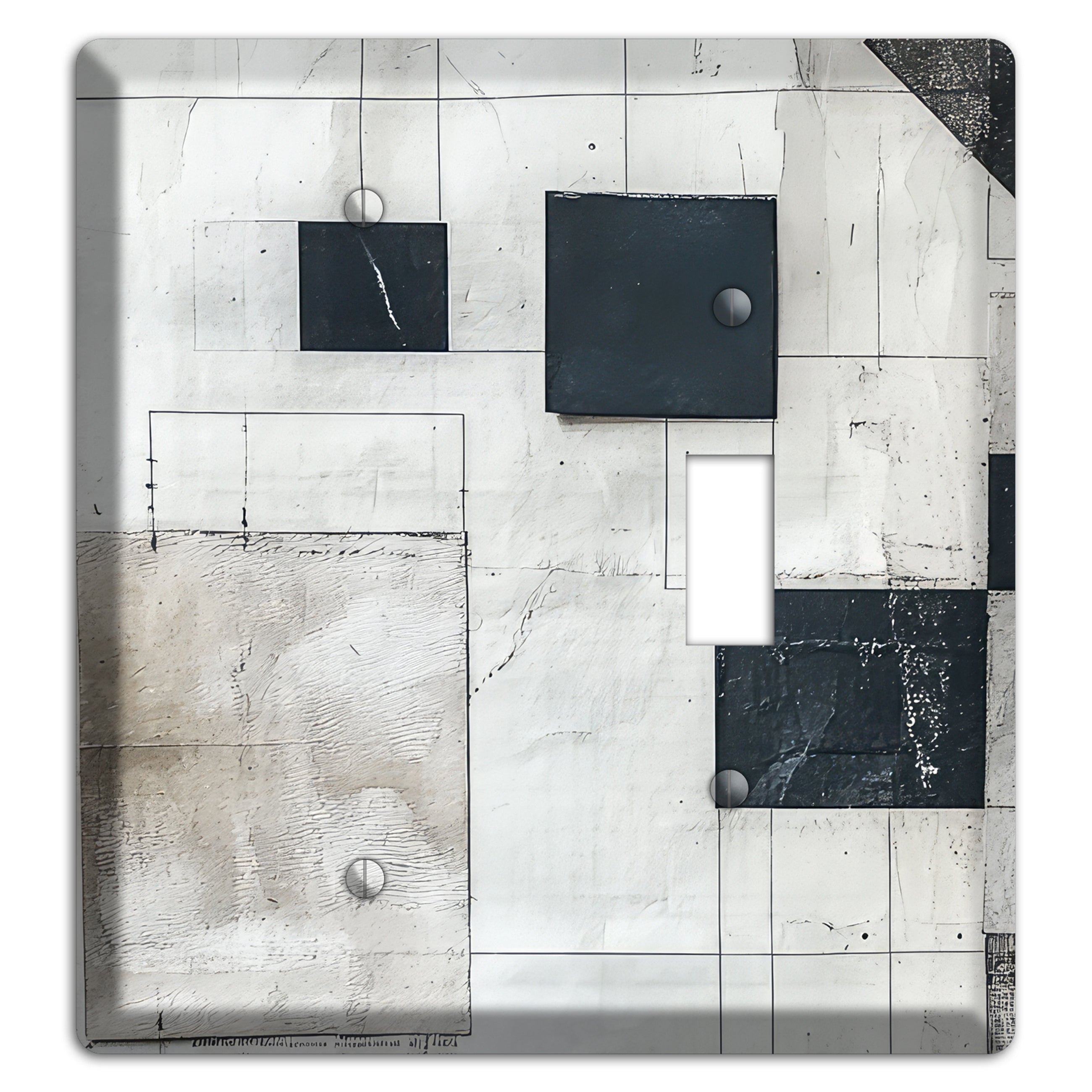 Ledger & Silence Blank / Toggle Wallplate