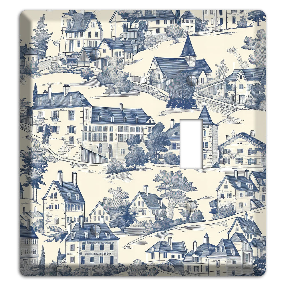 Village Chronicle Blank / Toggle Wallplate