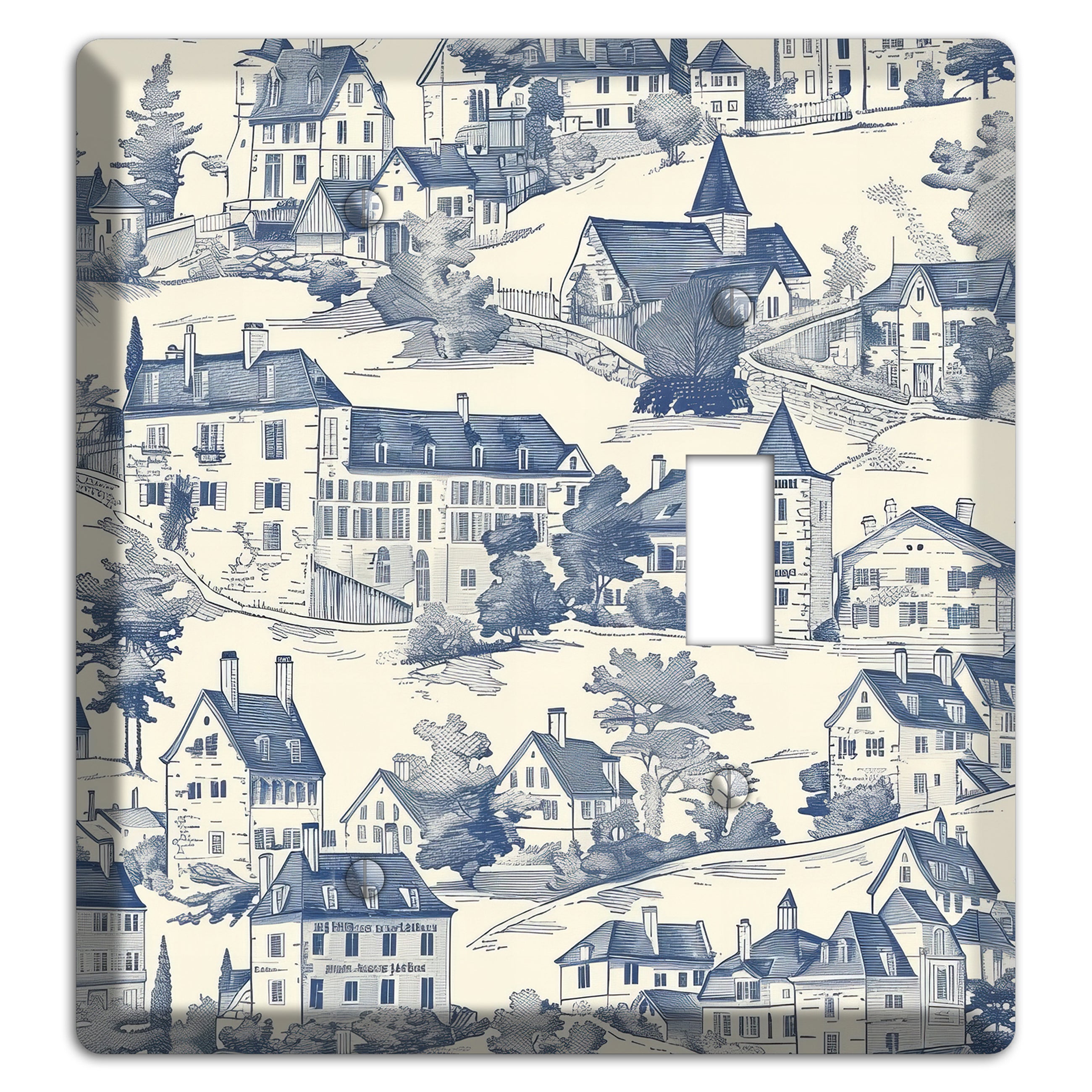 Village Chronicle Blank / Toggle Wallplate