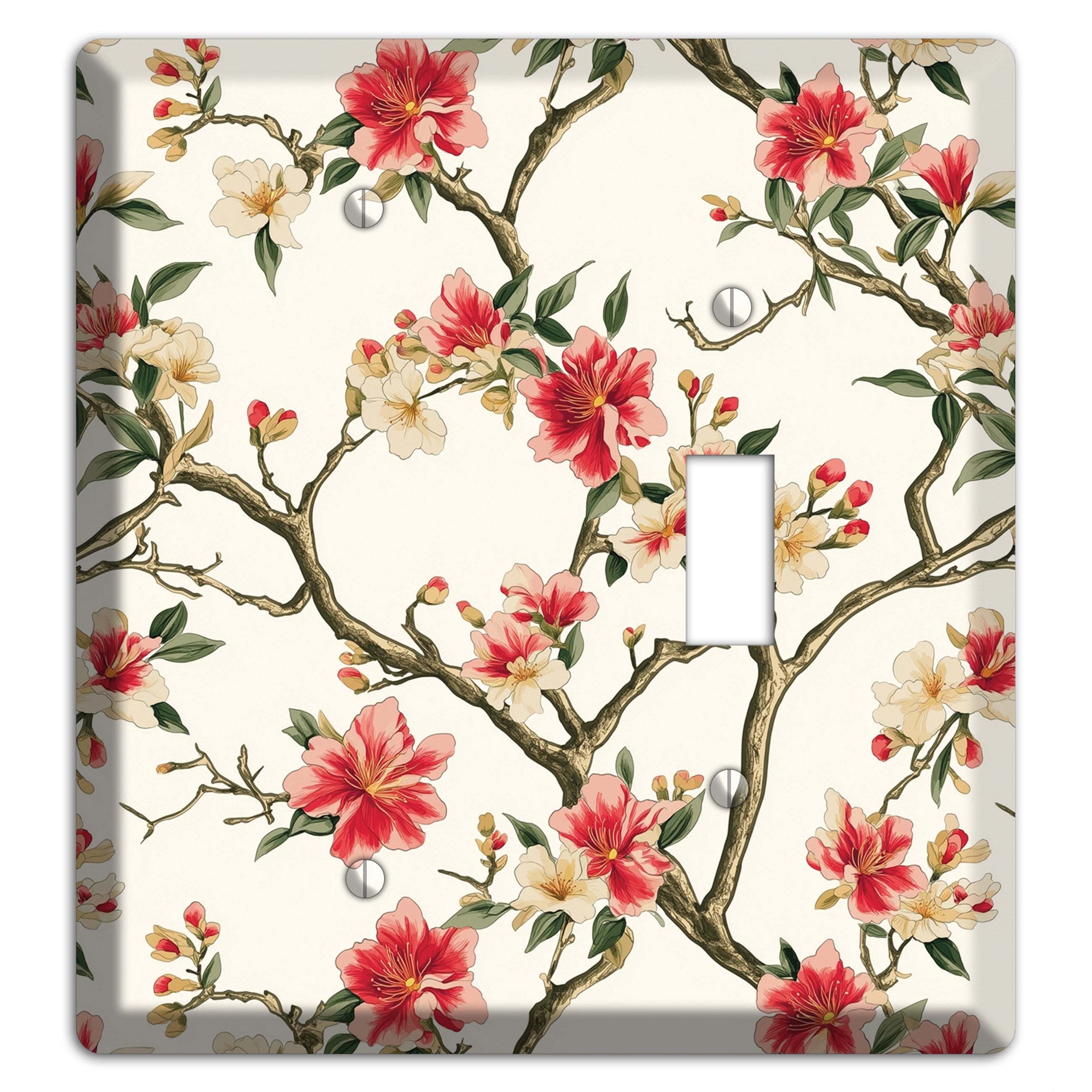 Blossom & Bough Blank / Toggle Wallplate