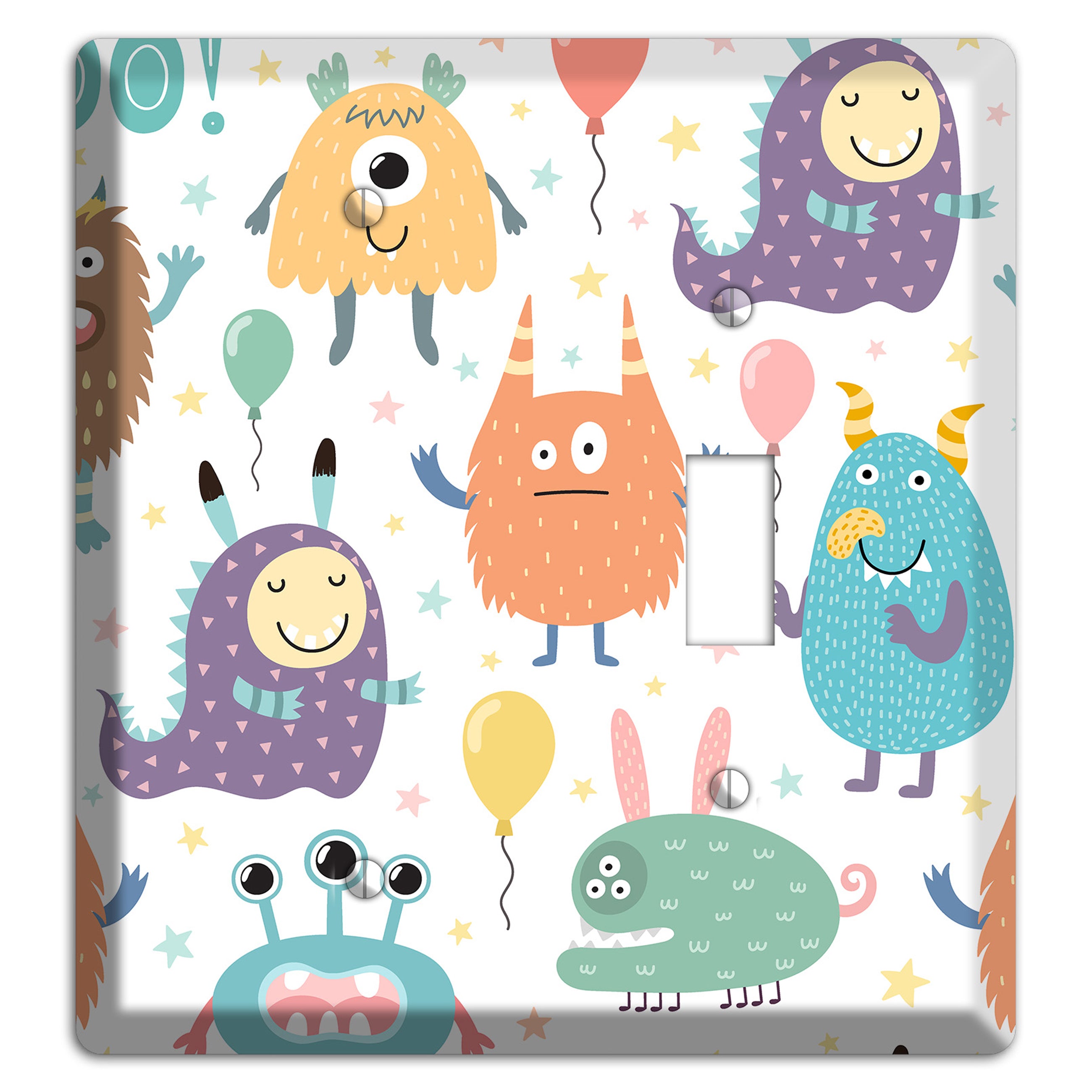 Monster Mash Blank / Toggle Wallplate