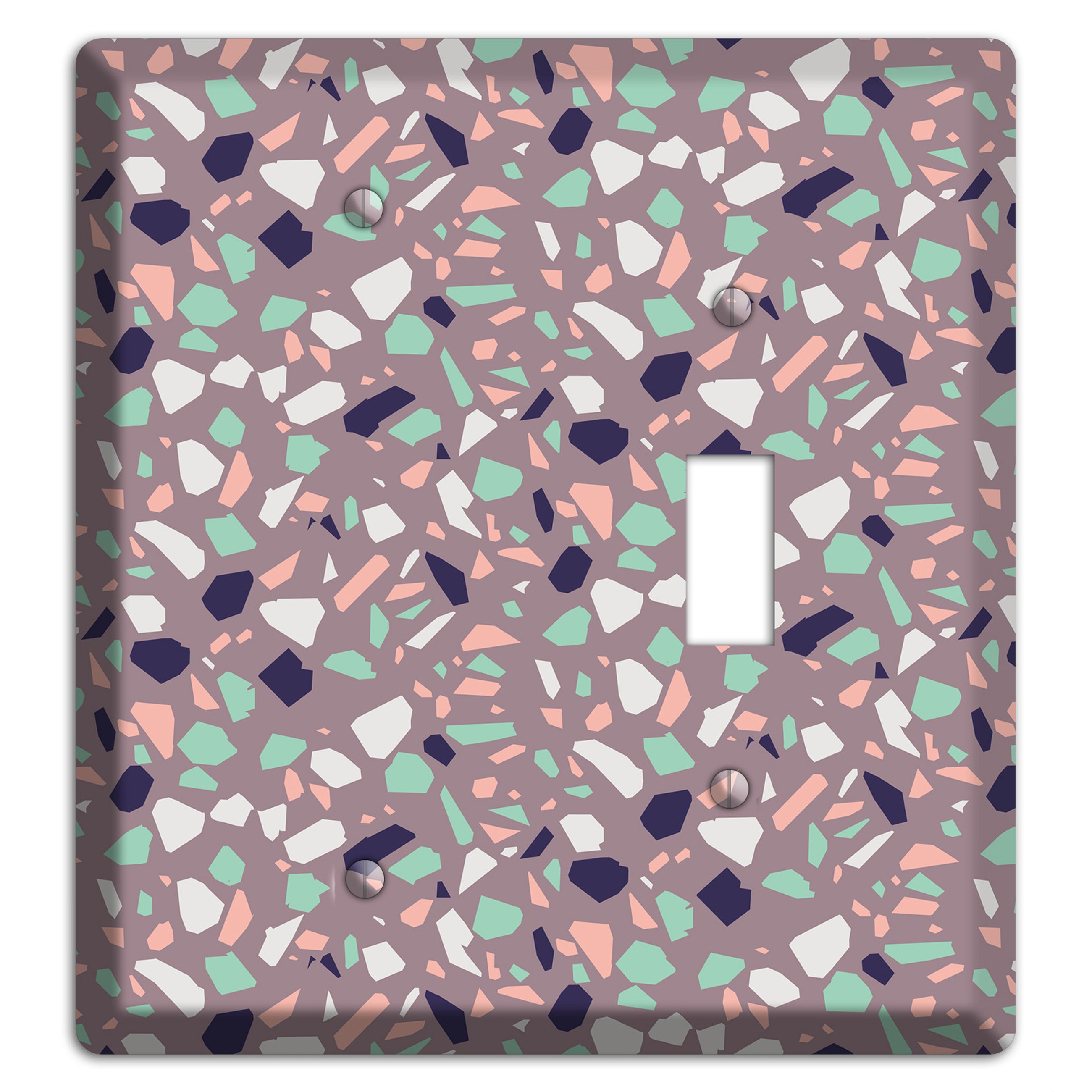 Lavender Shard Blank / Toggle Wallplate