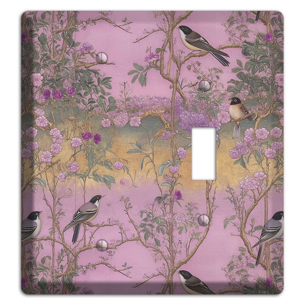 Songbird Twilight Garden Blank / Toggle Wallplate