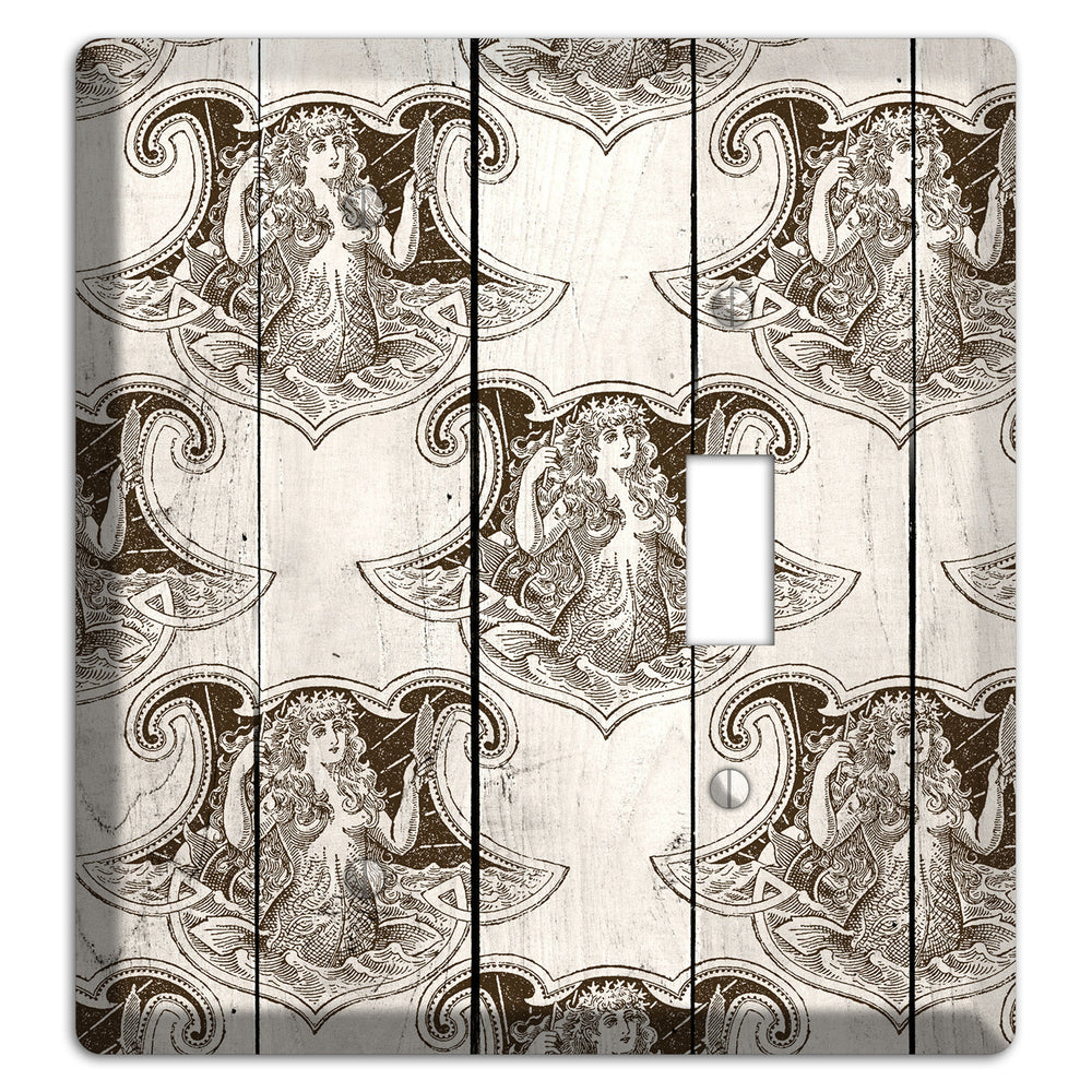Mermaid‚Äôs Crest Blank / Toggle Wallplate
