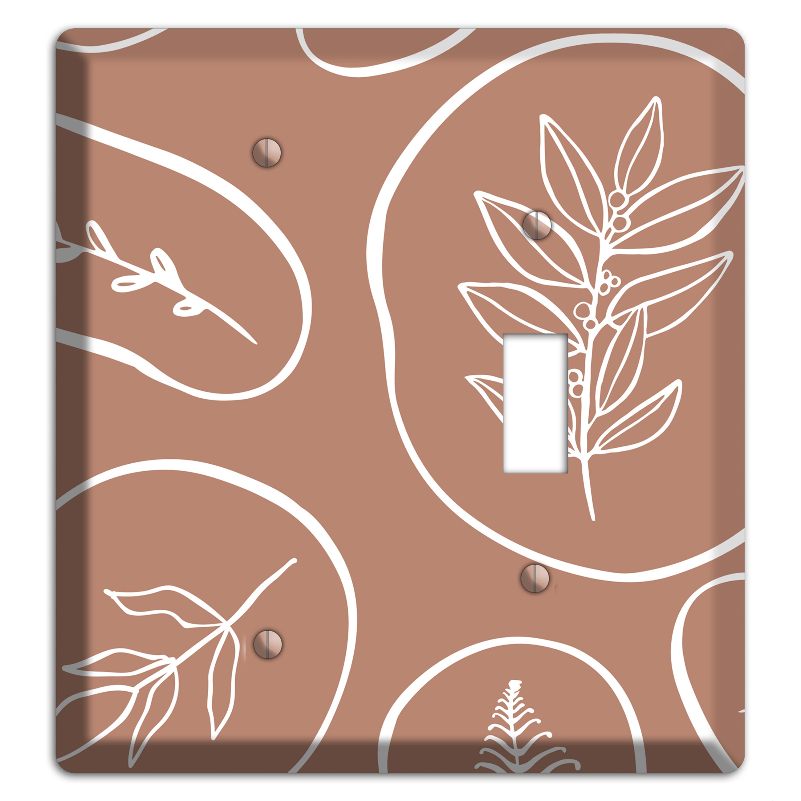 Pressed & Preserved Blank / Toggle Wallplate