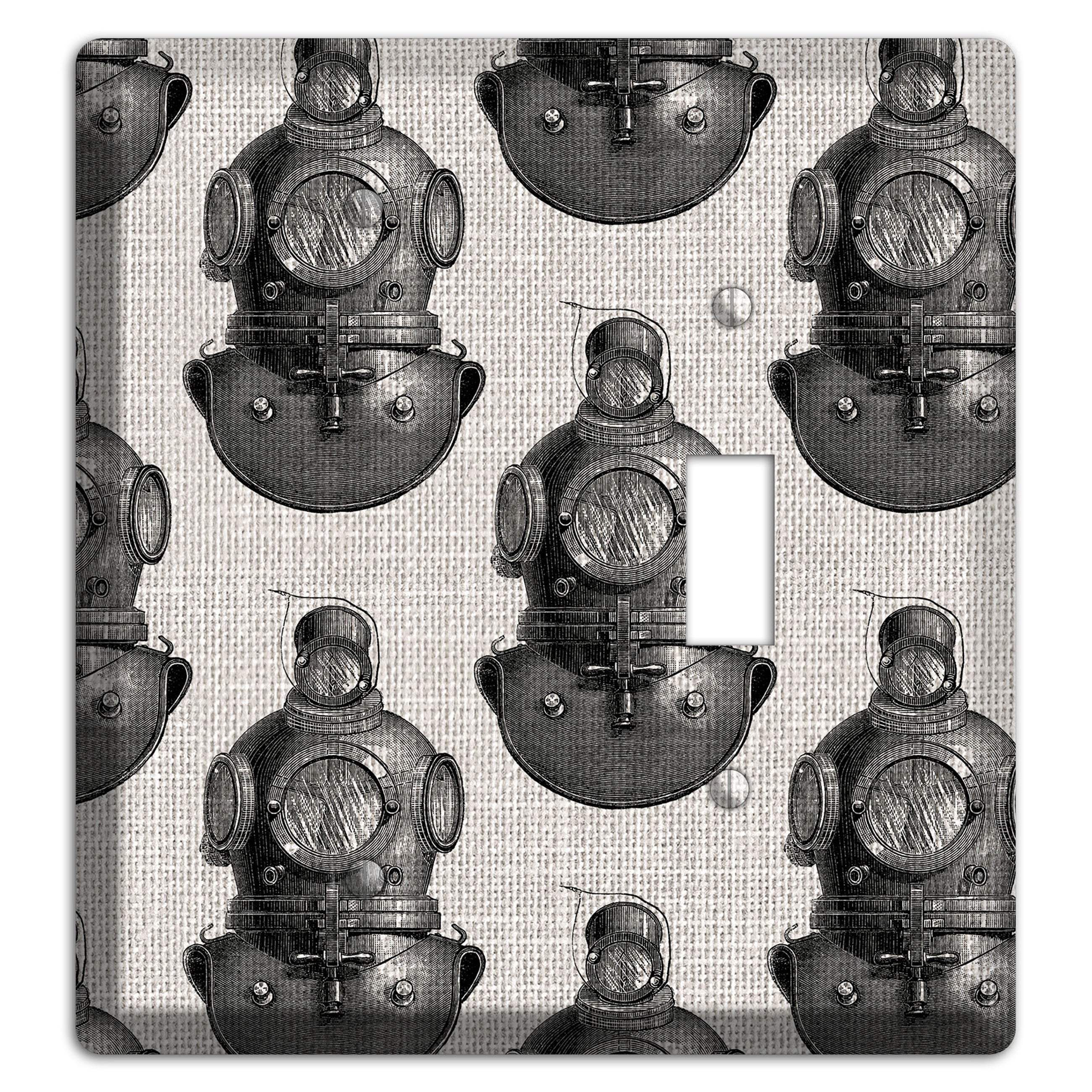 Deep Diver Blank / Toggle Wallplate