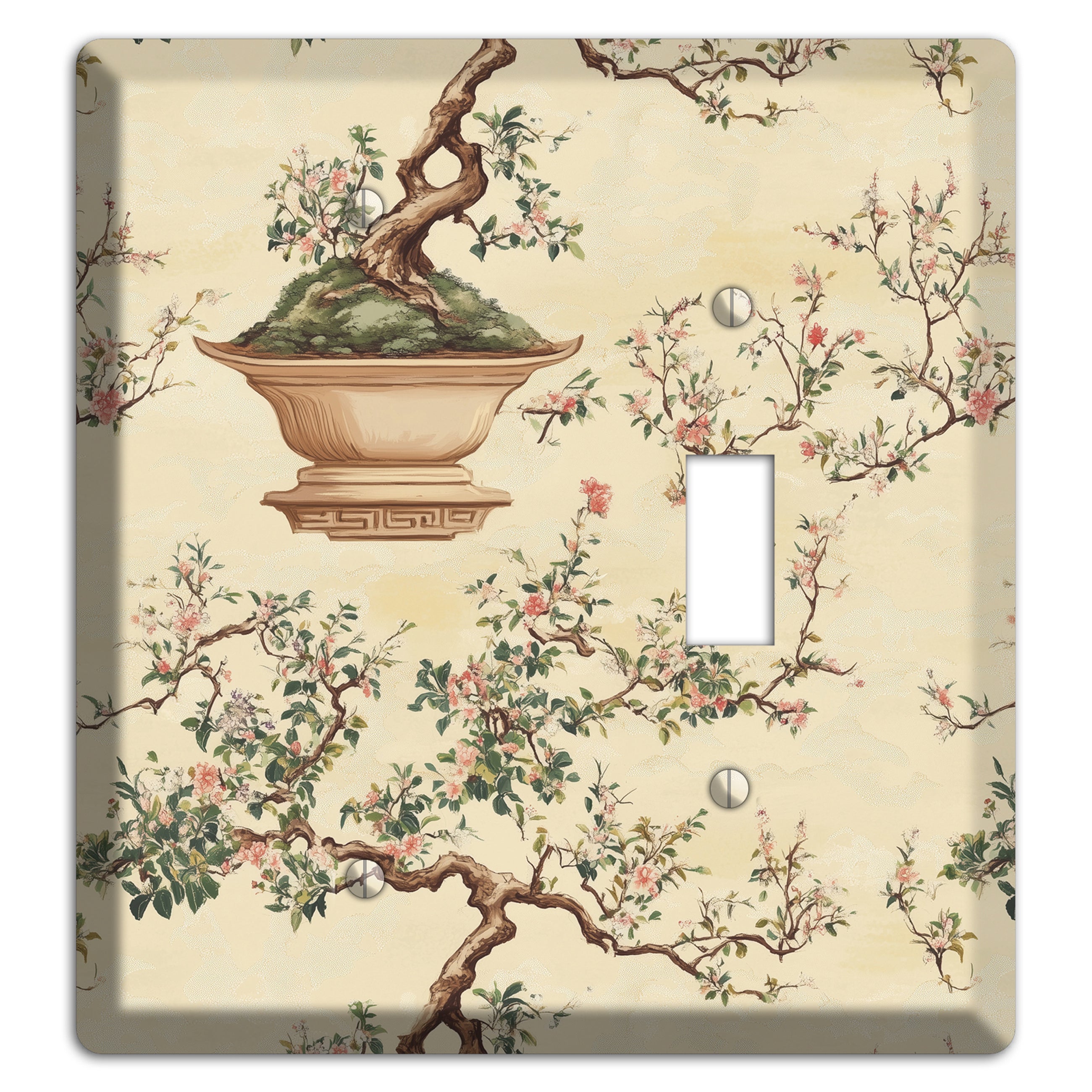 Bonsai & Blossom Blank / Toggle Wallplate