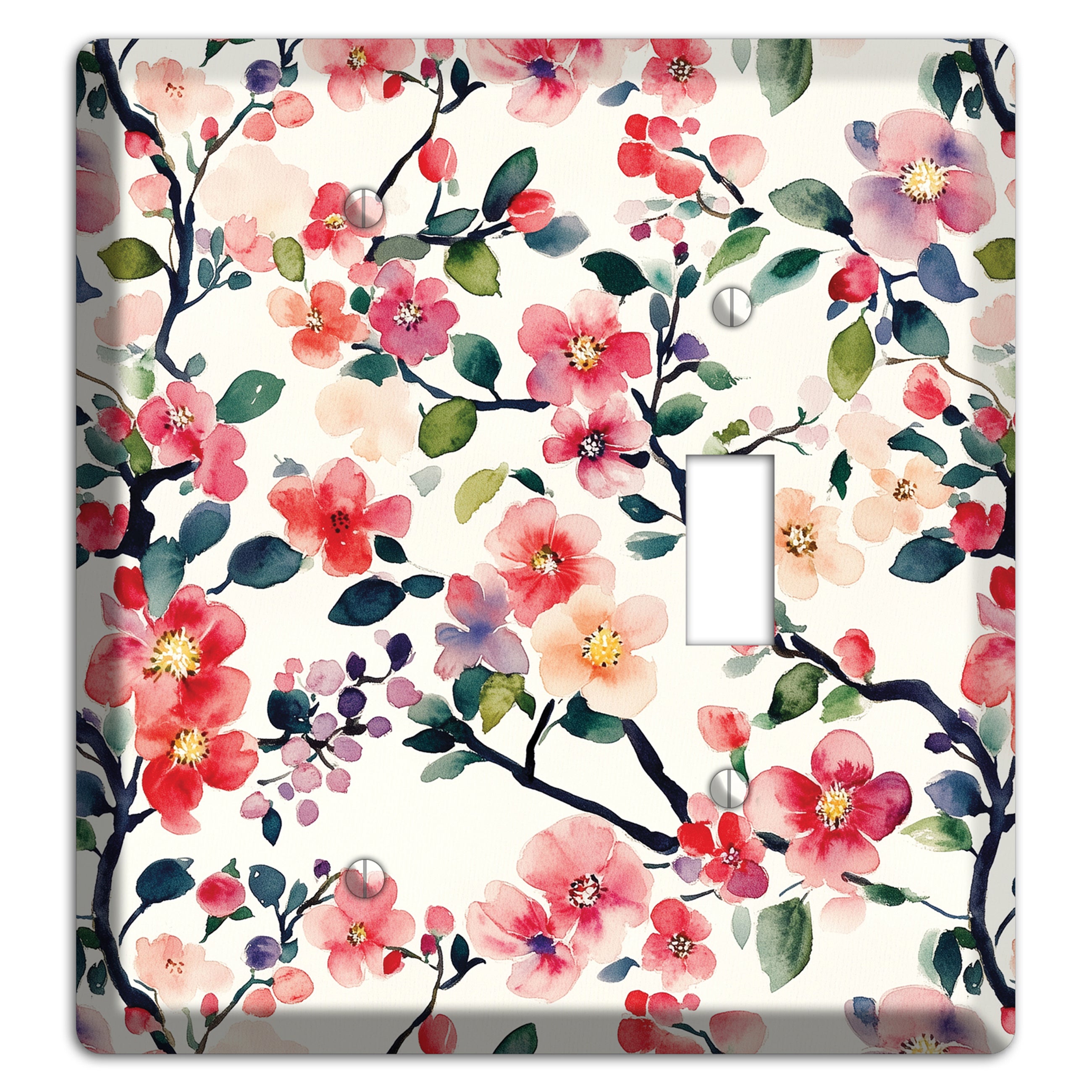 Blossom & Bough Blank / Toggle Wallplate