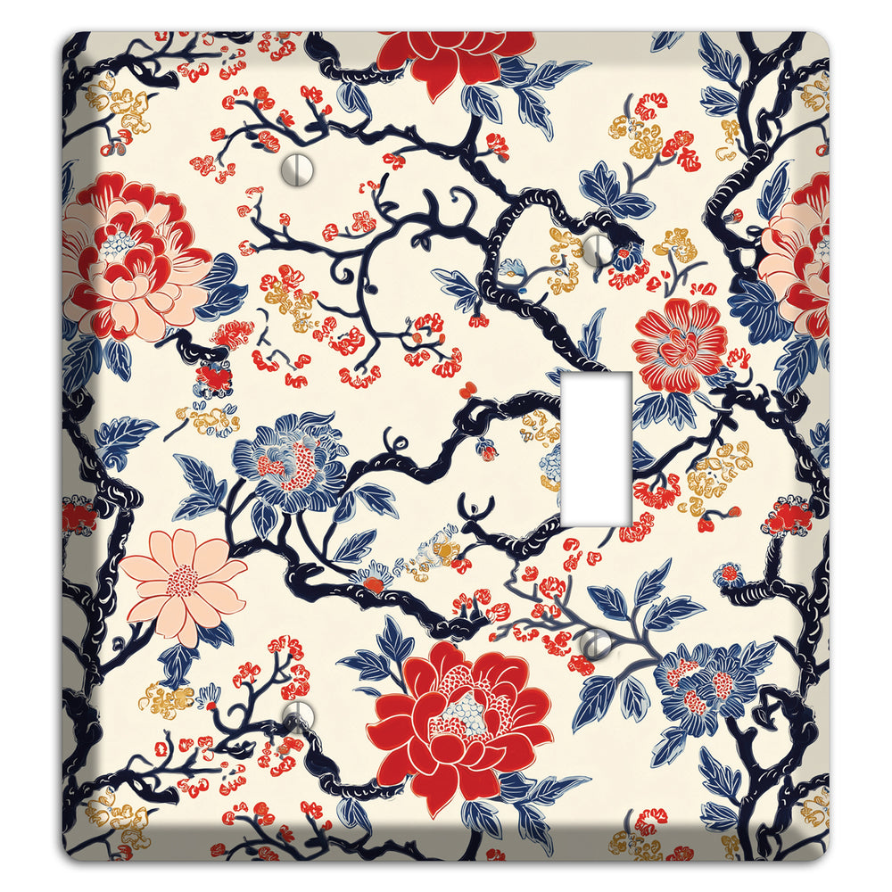 Crimson Branch Reverie Blank / Toggle Wallplate