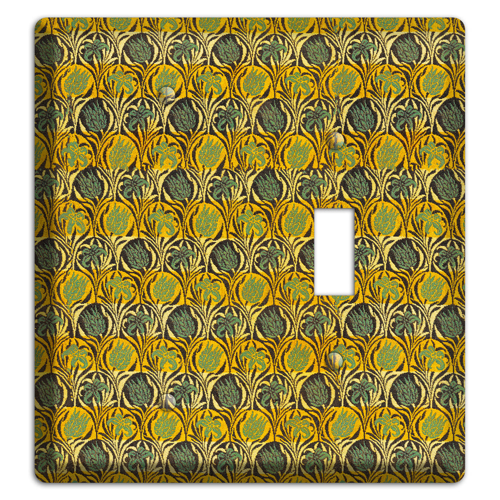 Honeycomb Bloom Blank / Toggle Wallplate