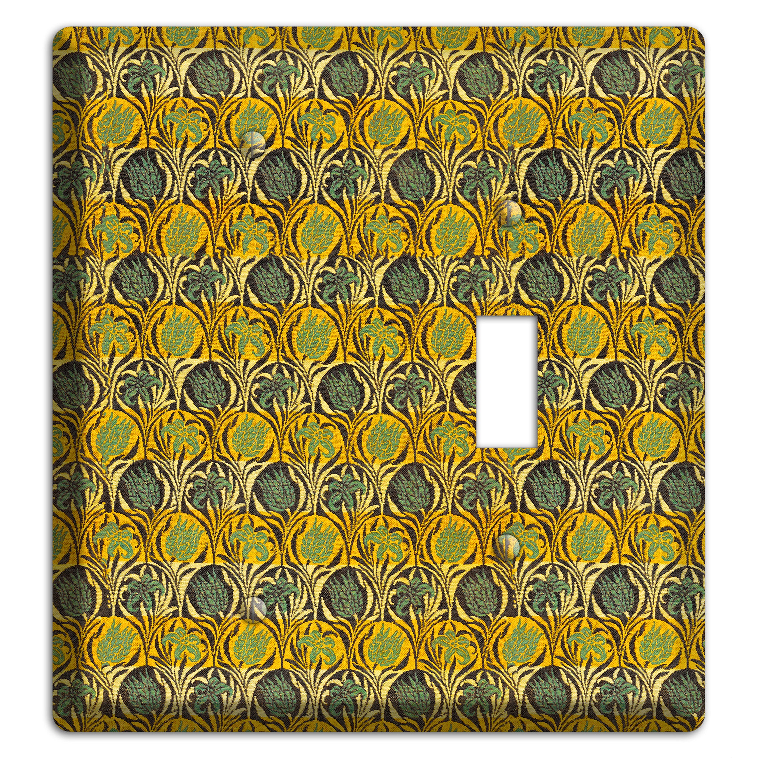 Honeycomb Bloom Blank / Toggle Wallplate