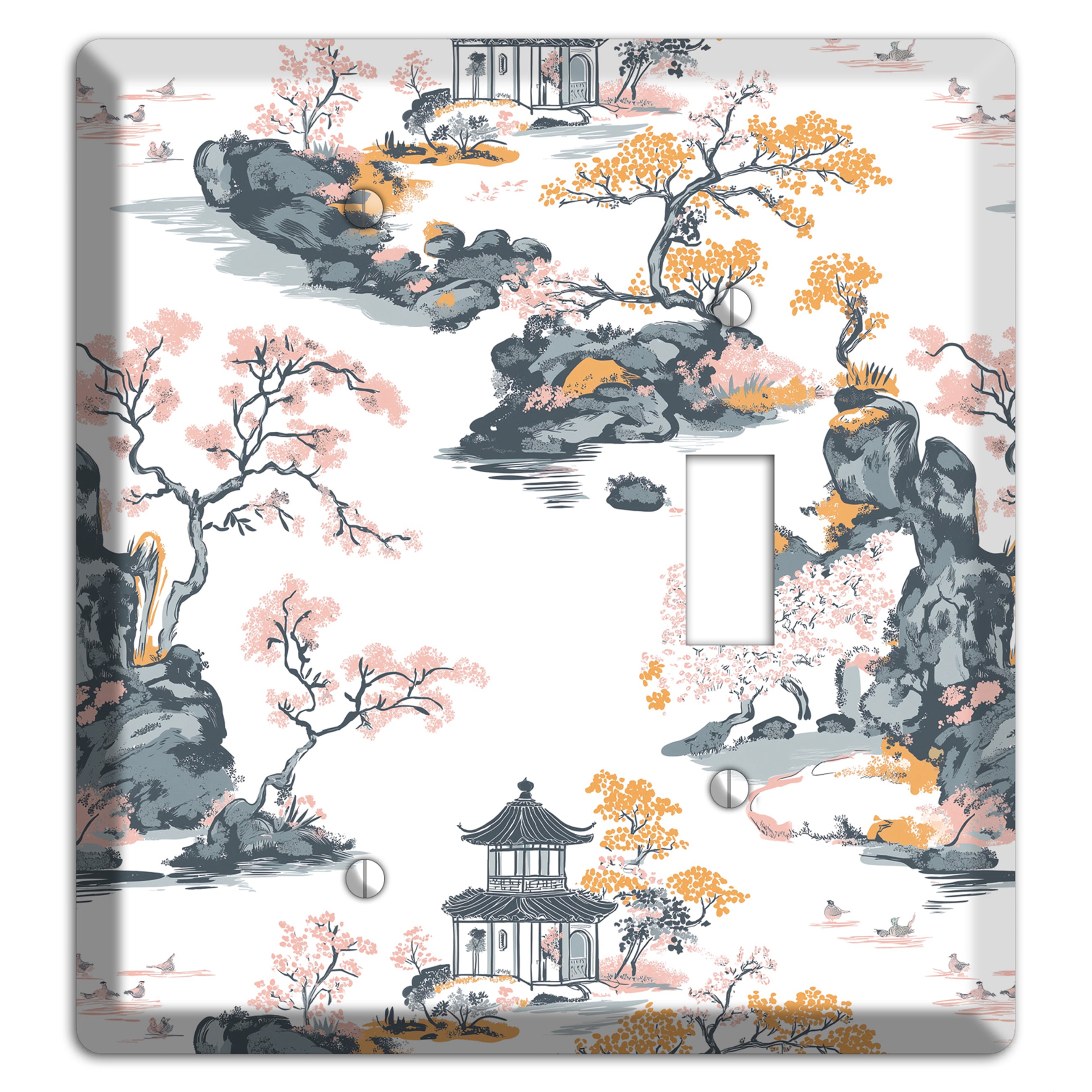 Stone Garden Reverie Blank / Toggle Wallplate