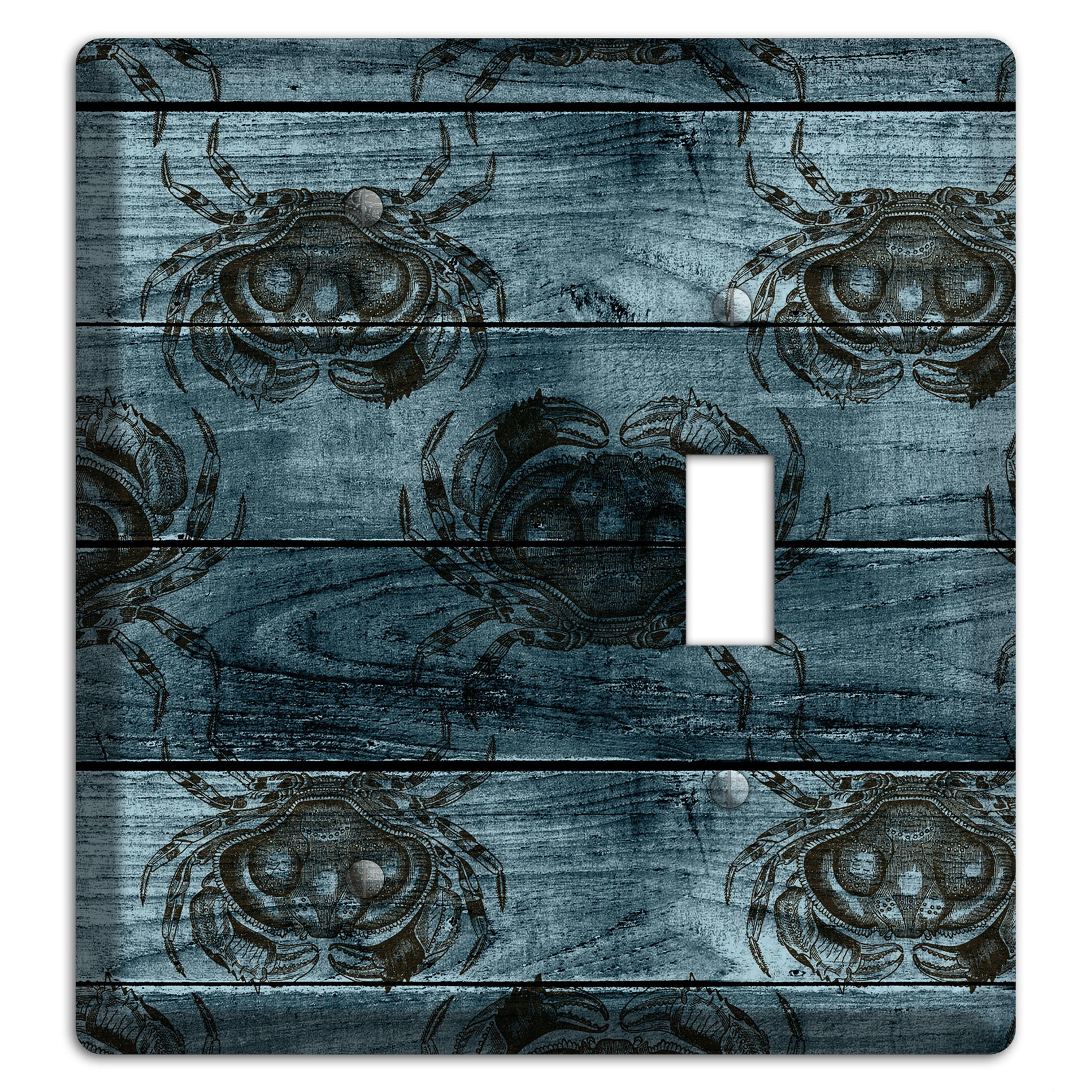 Crabby Waters Blank / Toggle Wallplate