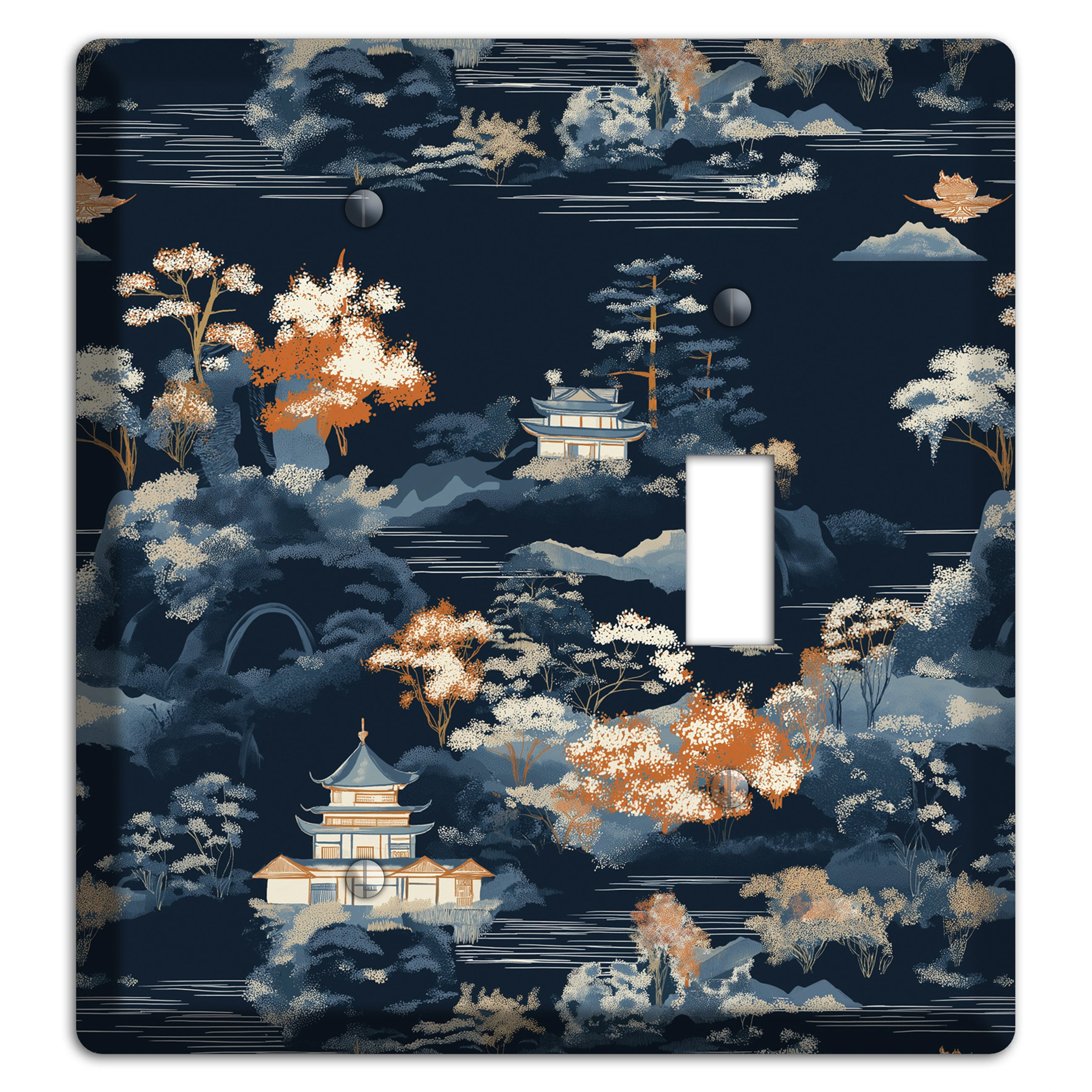Jade Lantern Dusk Blank / Toggle Wallplate