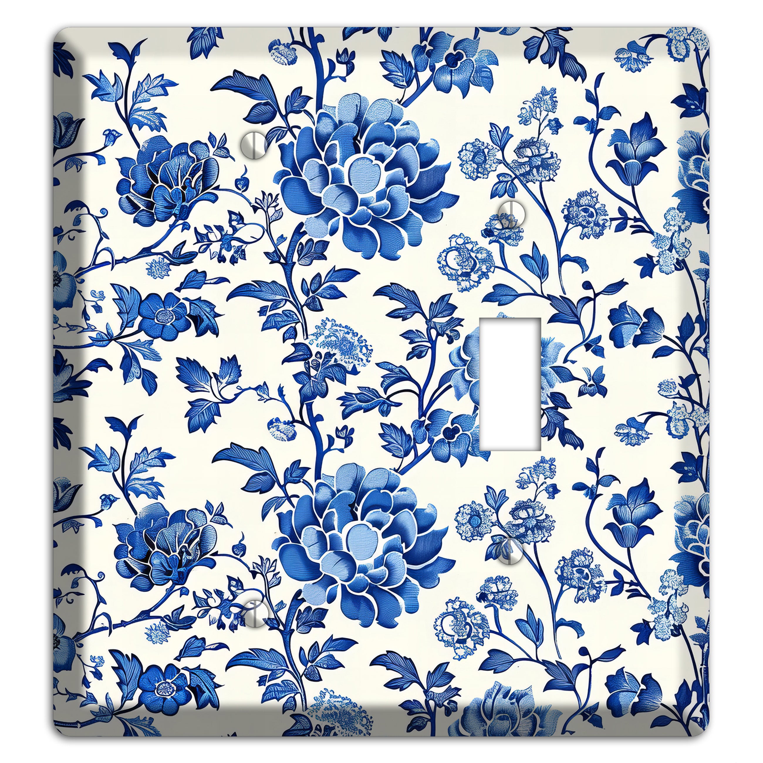 Porcelain Garden Reverie Blank / Toggle Wallplate