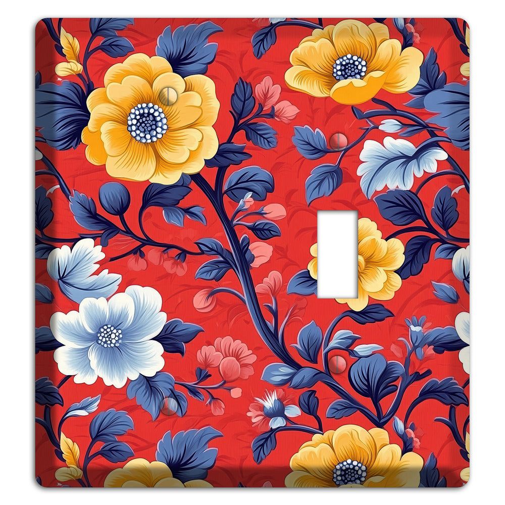 Scarlet Garden Reverie Blank / Toggle Wallplate