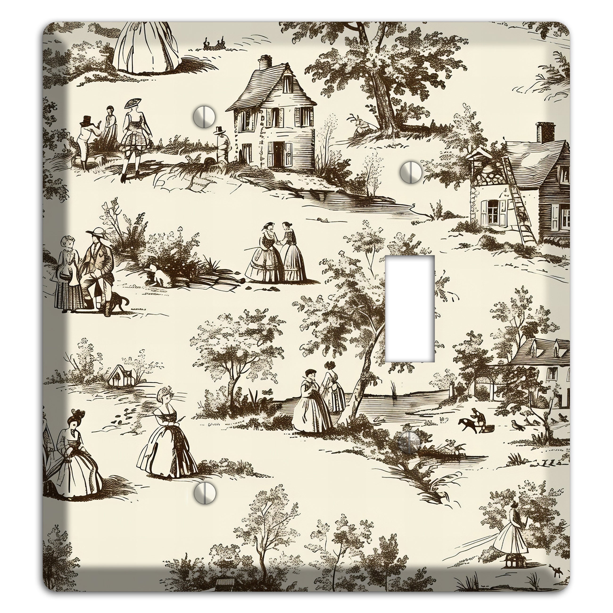 Country Promenade Blank / Toggle Wallplate