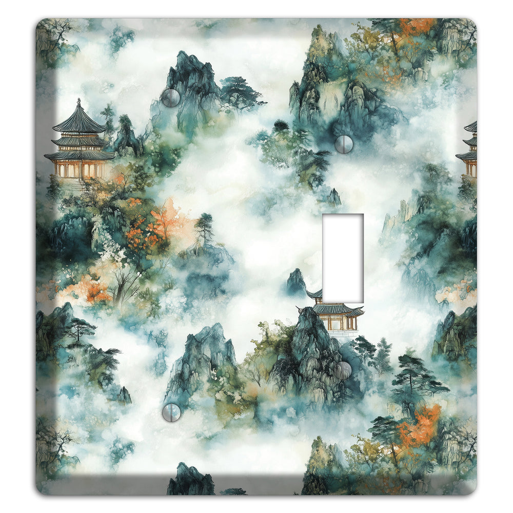 Pavilions in the Mist Blank / Toggle Wallplate